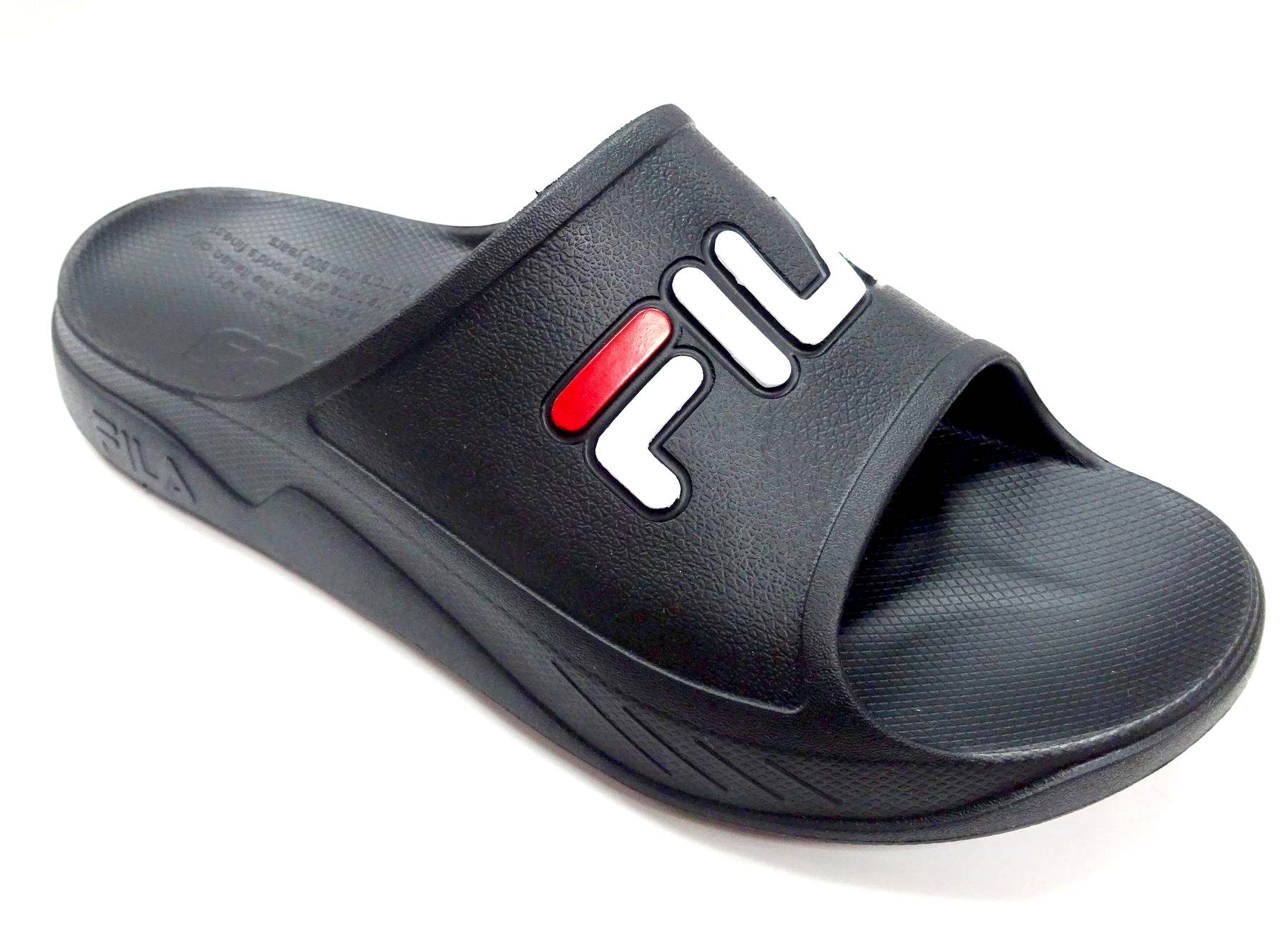 Fila 單色拖(黑)
