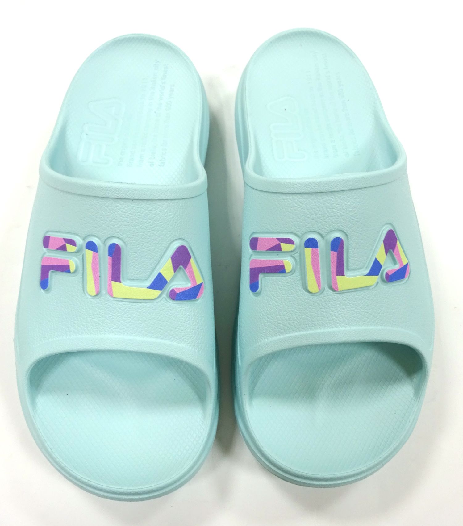 Fila 單色拖(淺綠)