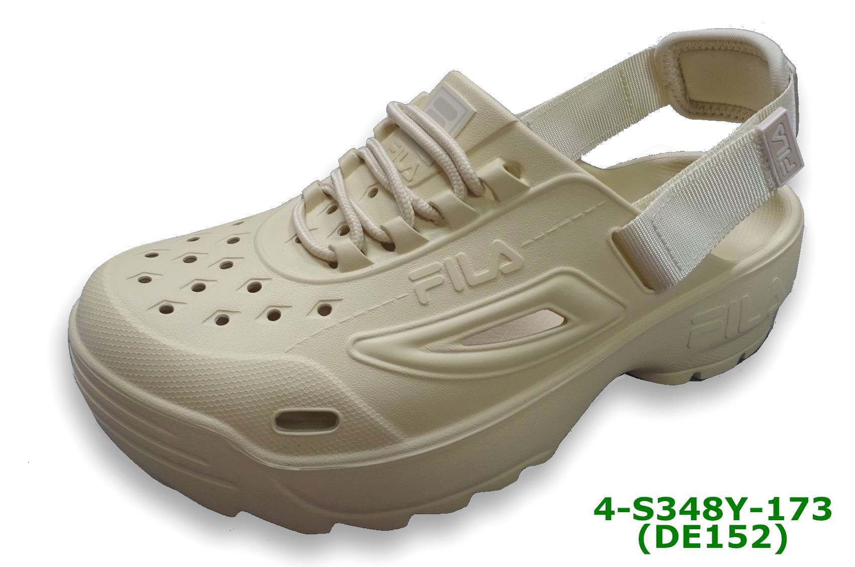 Fila 涼鞋(米/轉印LOGO)