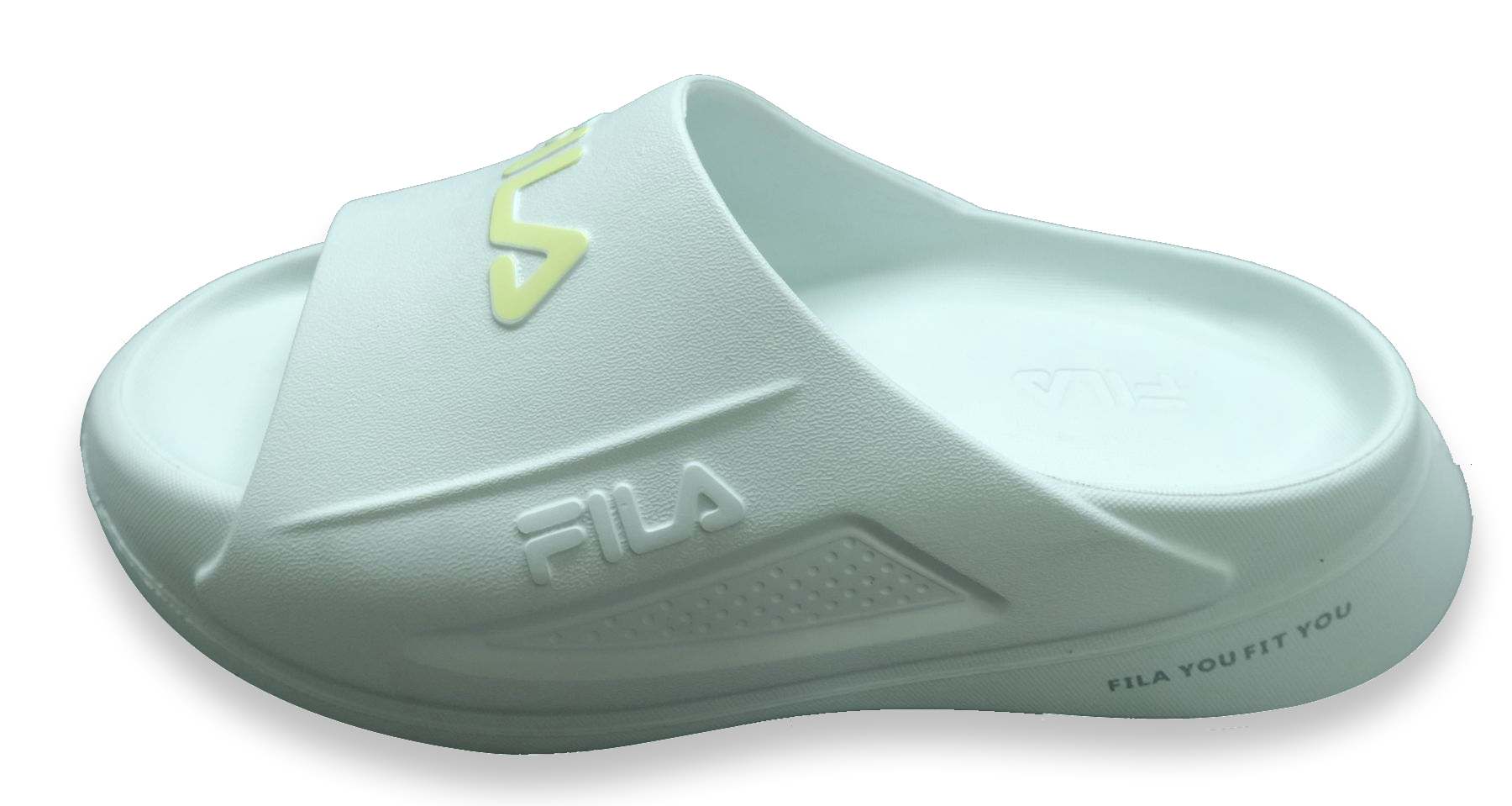 Fila 厚底拖鞋(綠)