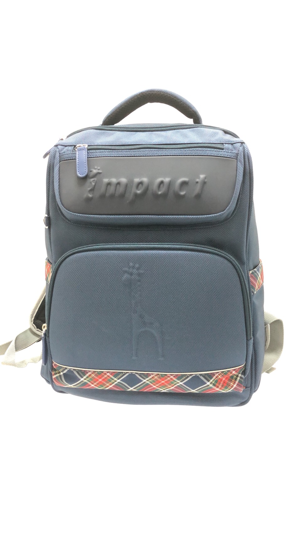 impact歐式輕量型書包#深藍