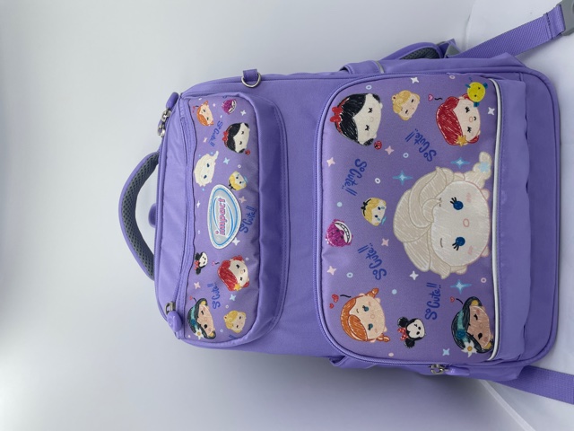 IM-Tsum Tsum 護脊書包#淺紫