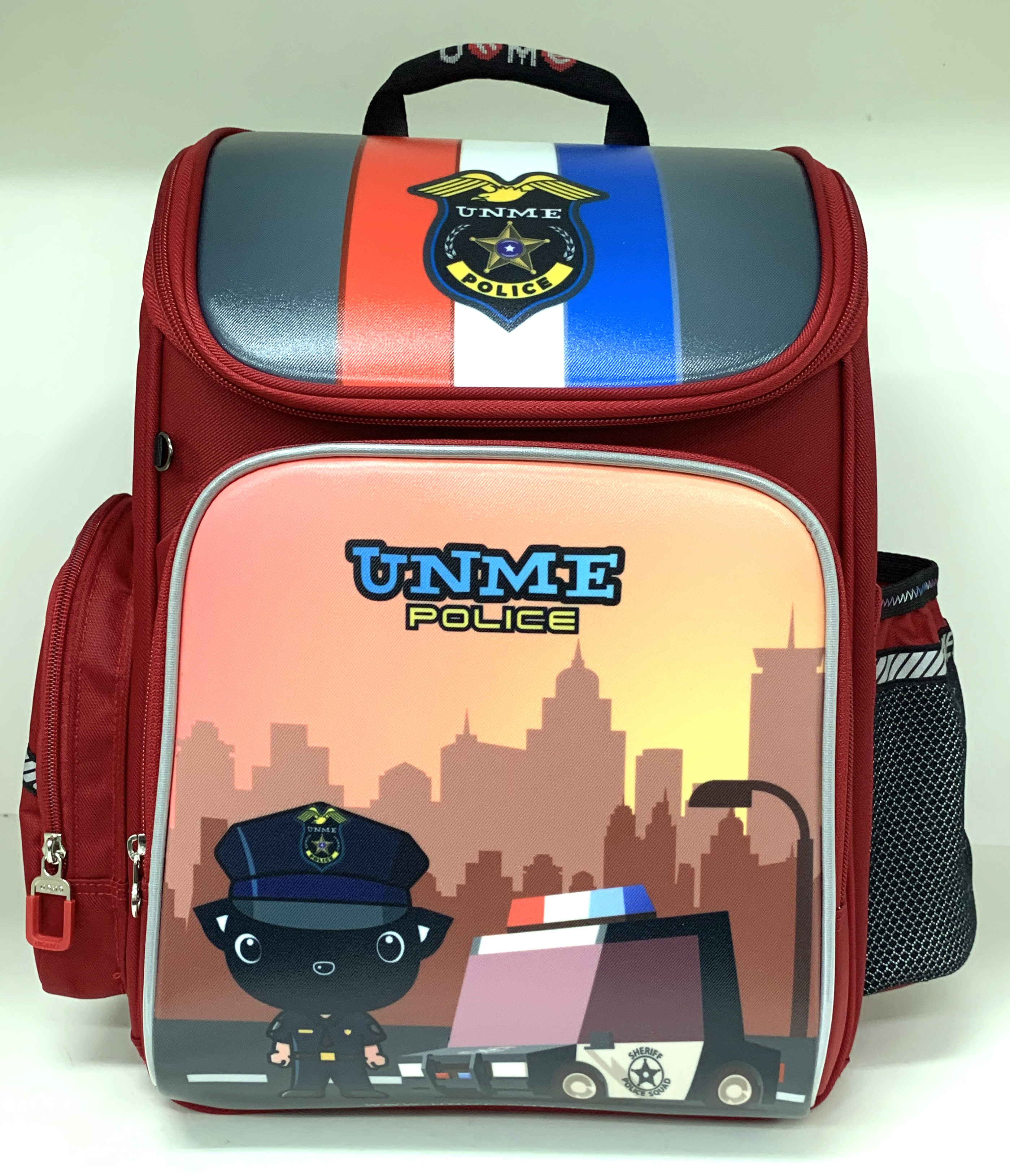 繽紛世界EVA減壓書包-都市警察