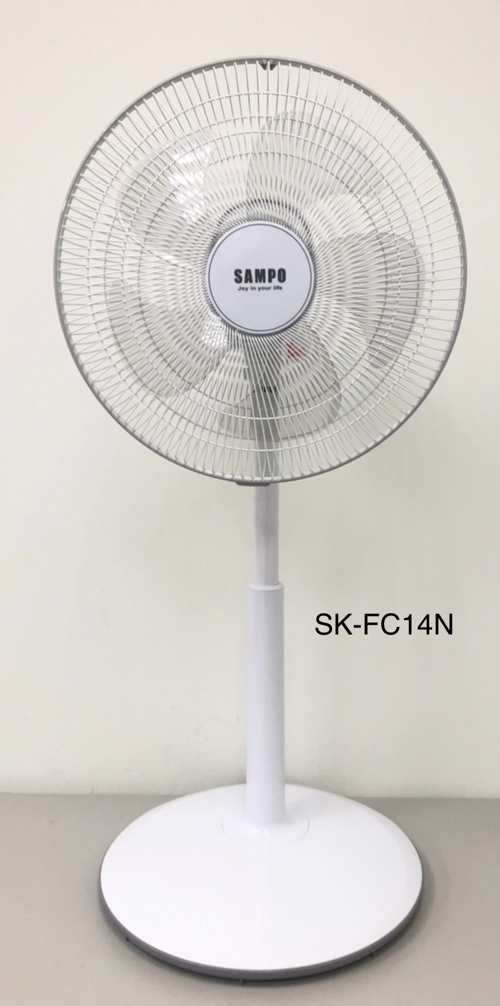 聲寶14吋上控式立扇