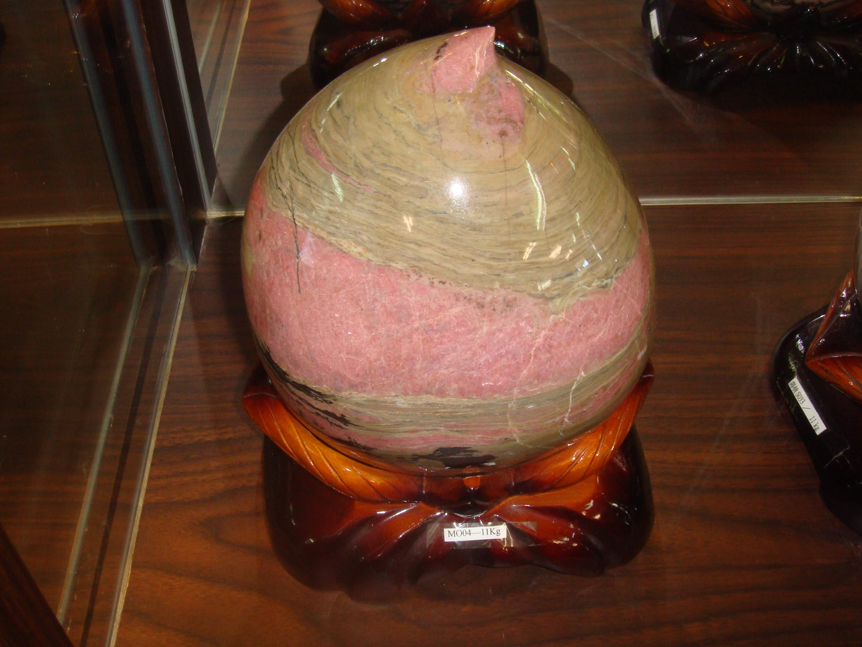 玫瑰石壽桃