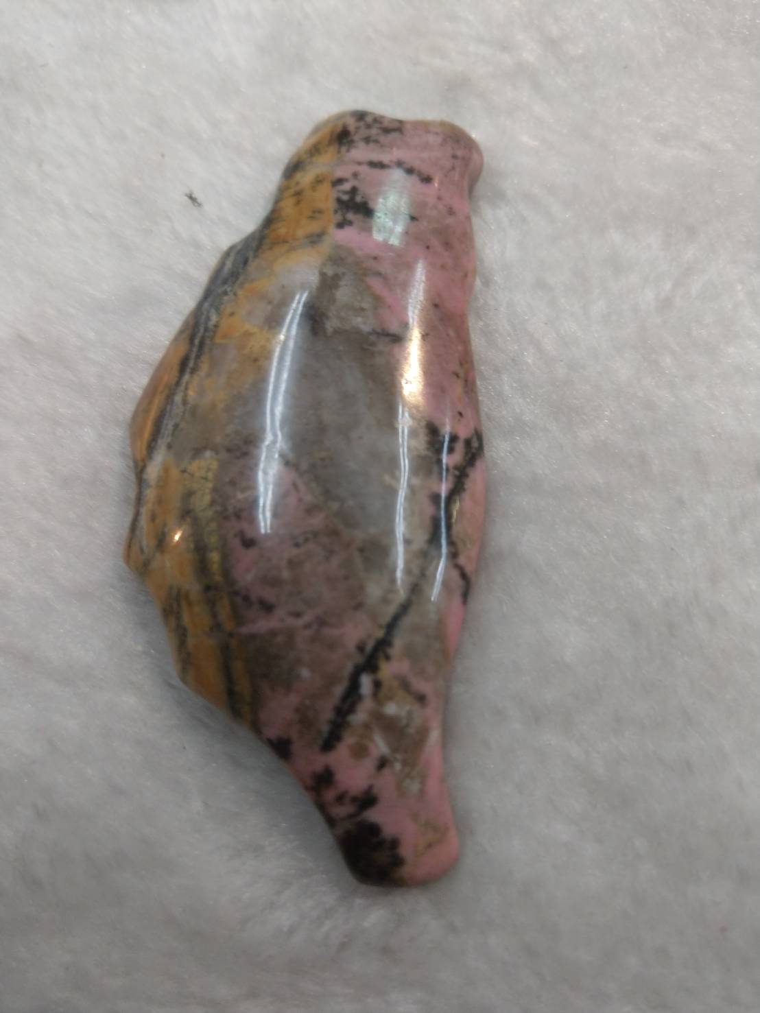 玫瑰石台灣造型墬