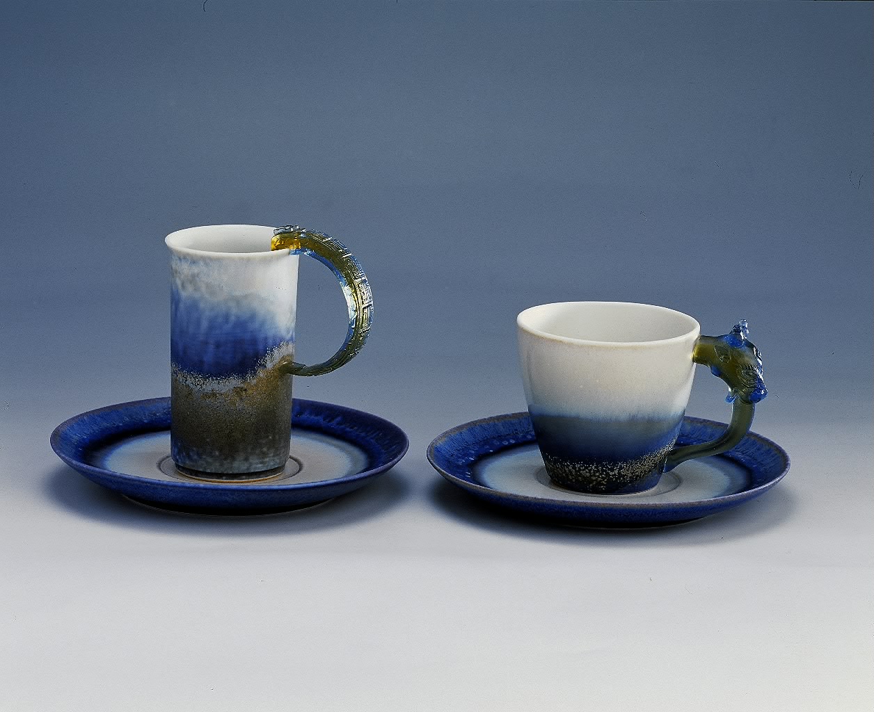 山水對杯