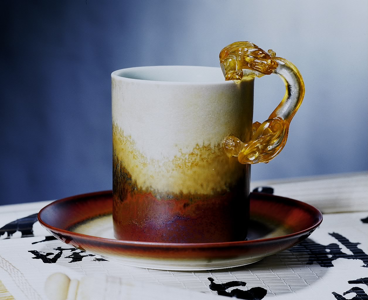 茶末大龍把馬克杯