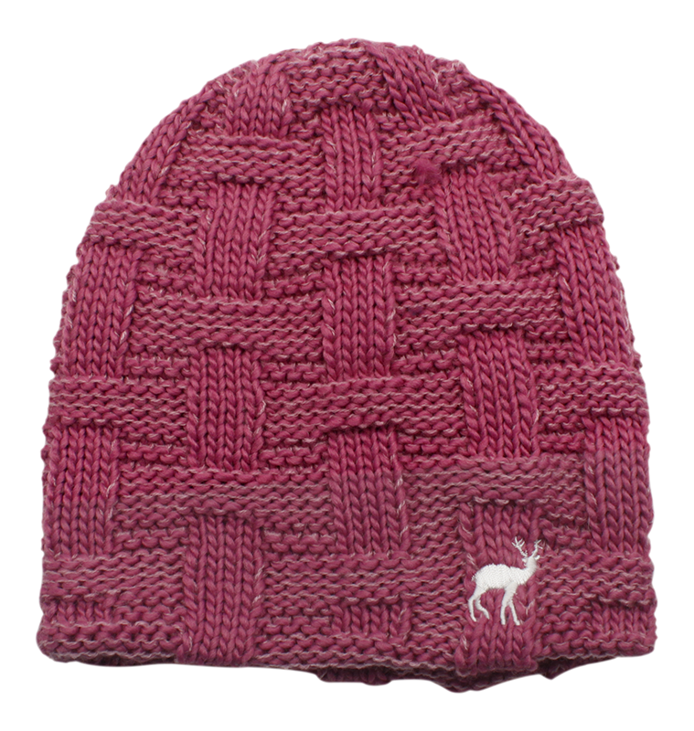 童CB刺繡格紋交織雙層圓帽混色