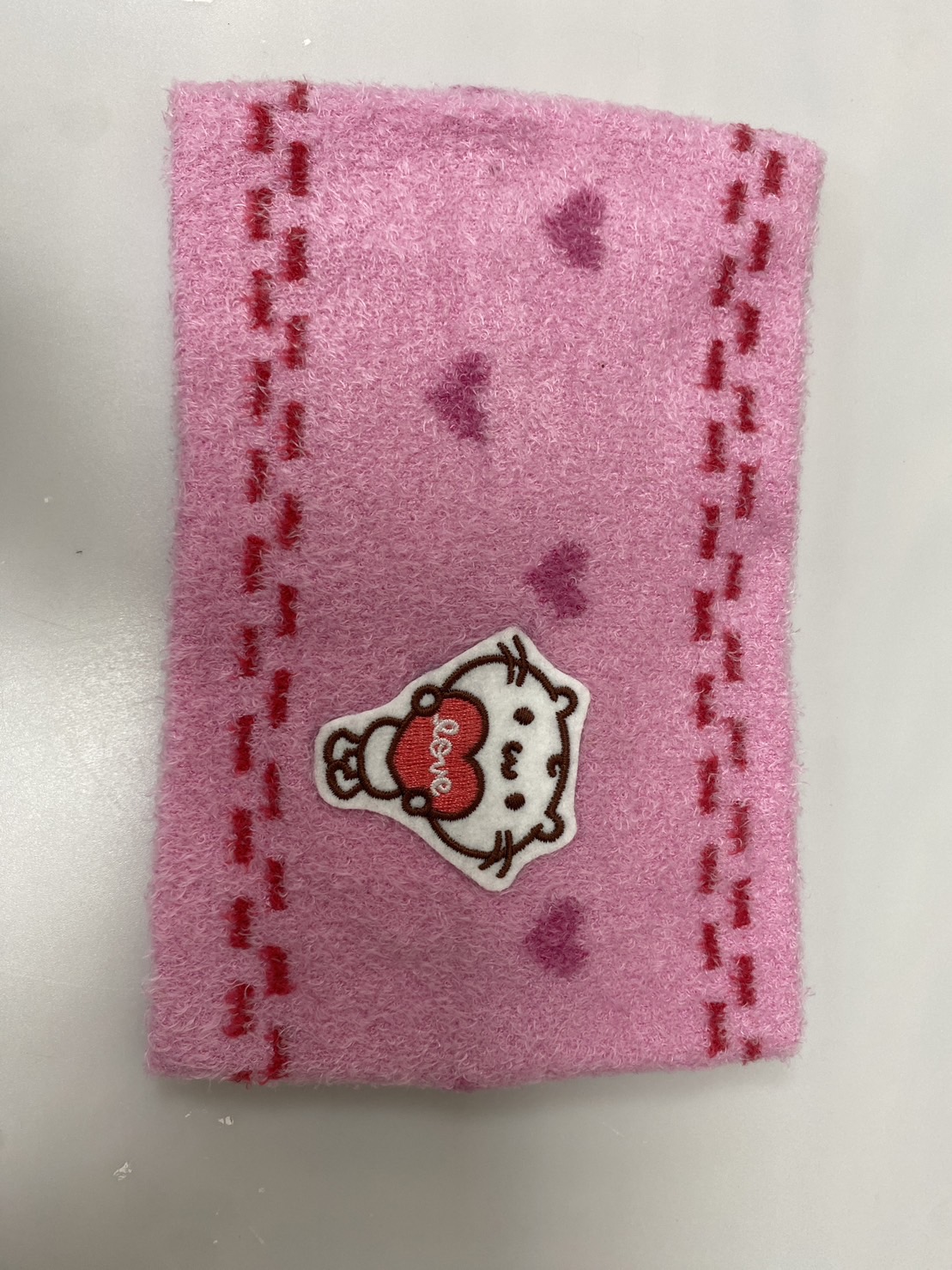 童羽毛抱抱愛心麻吉貓圍脖