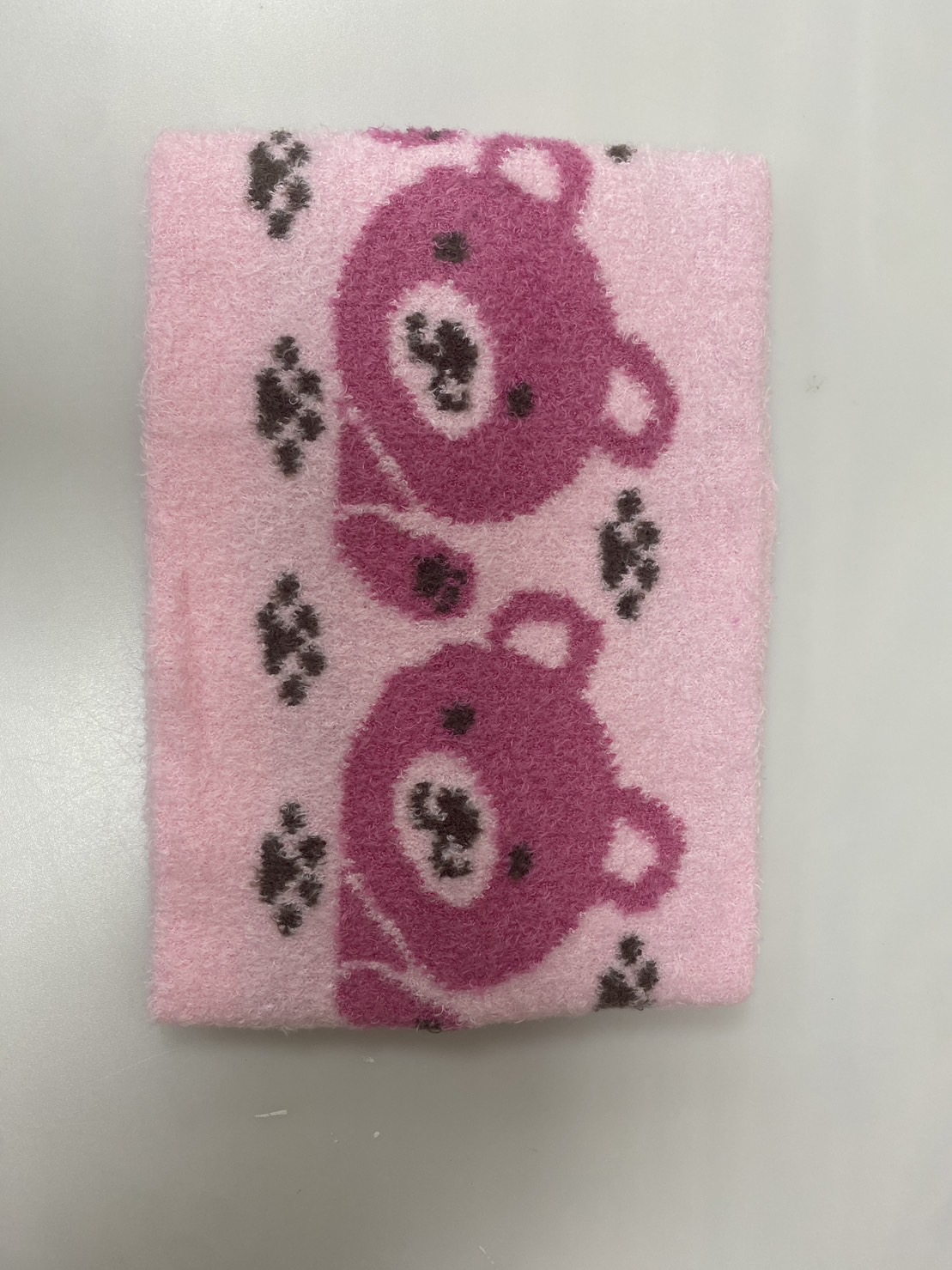 童熊腳掌圍脖混色
