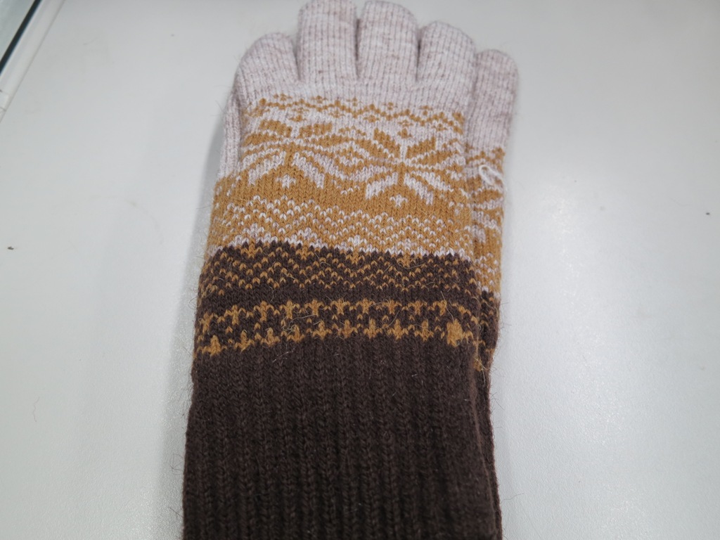 男仕品格雪花雙層手套