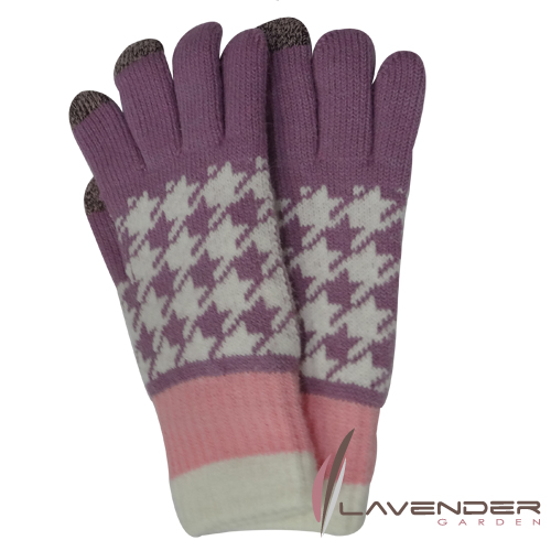 Lavender-i-Touch觸控雙層手套 