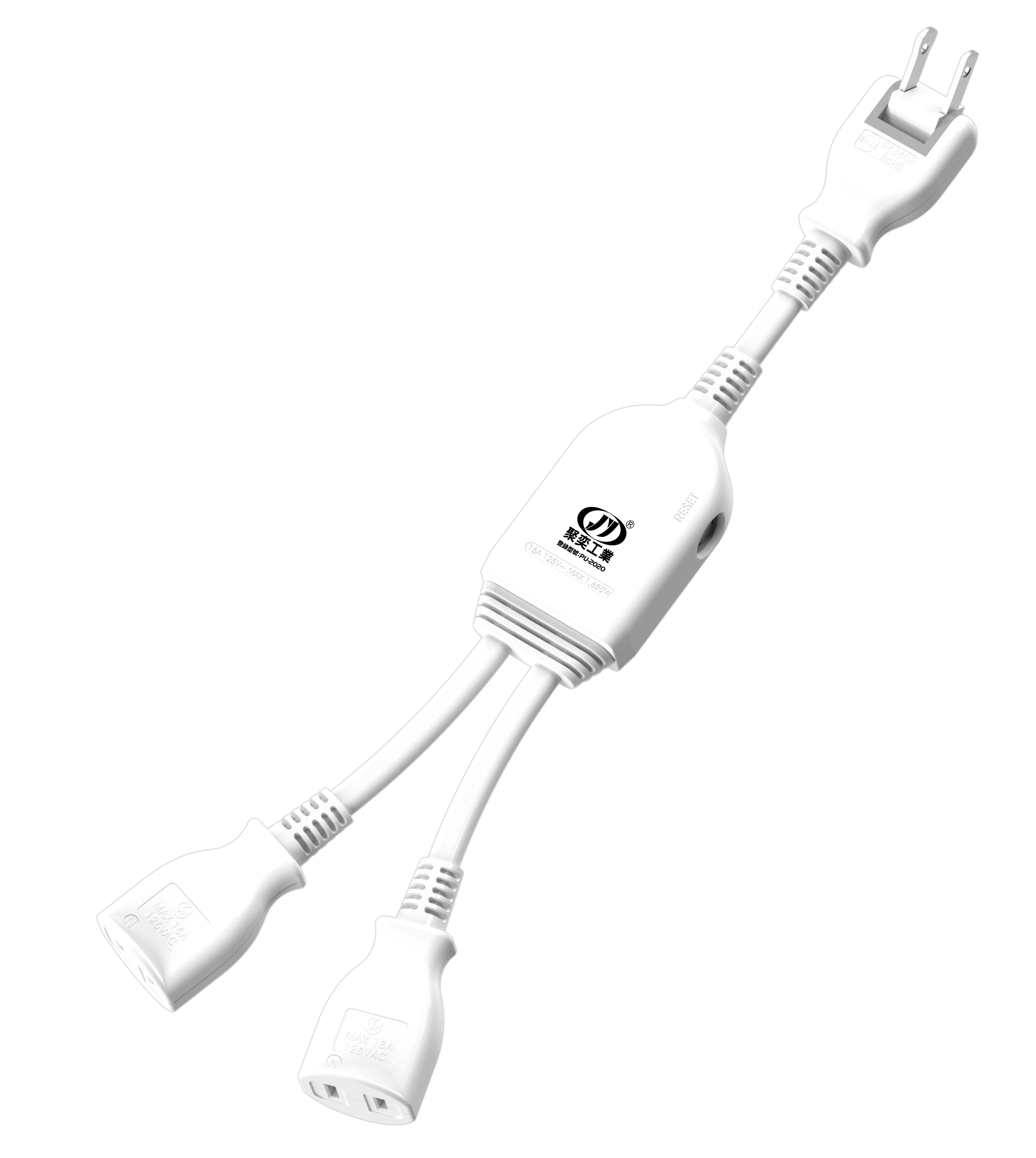 延長用電源線組(2P)