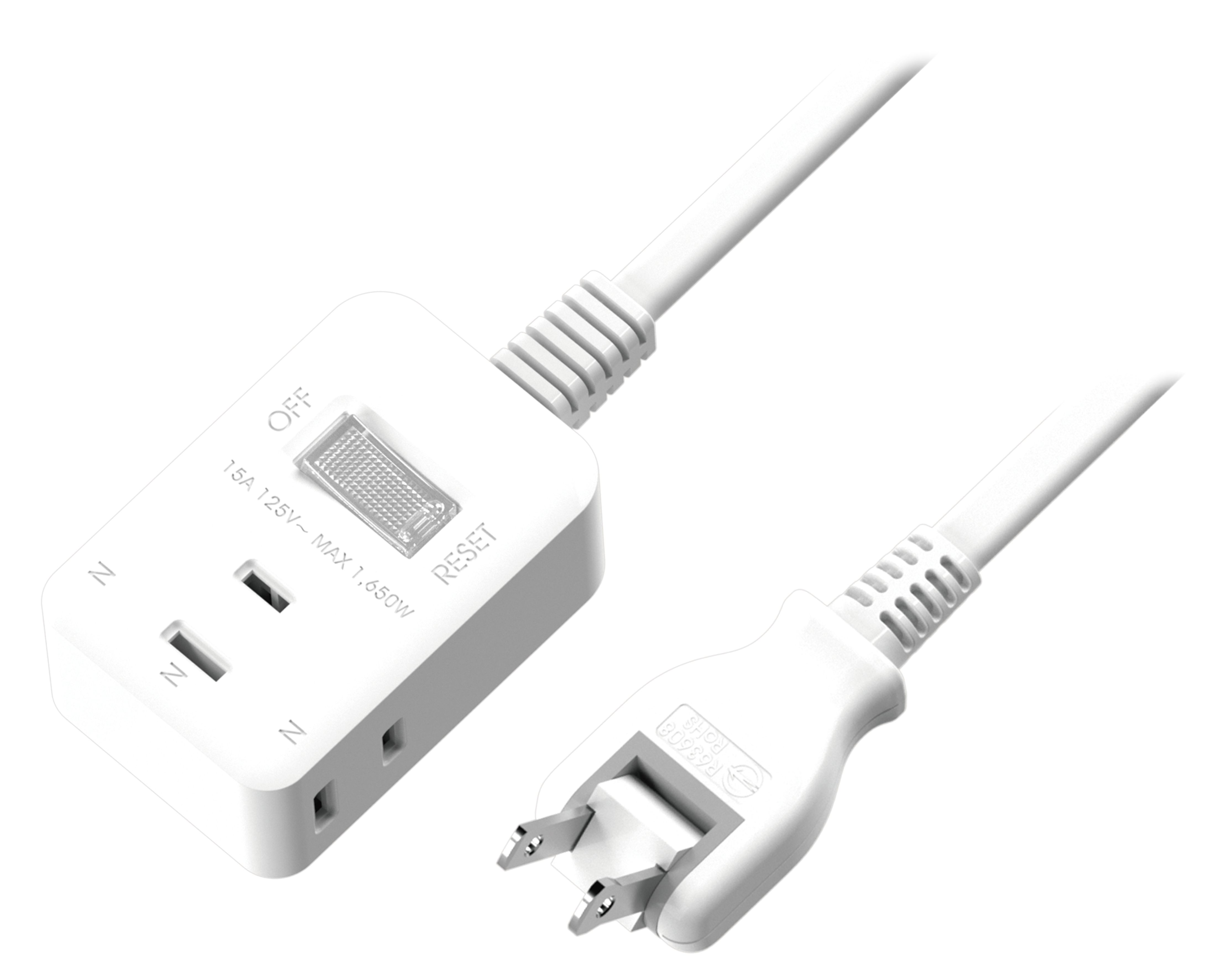 延長用電源線組(2P)