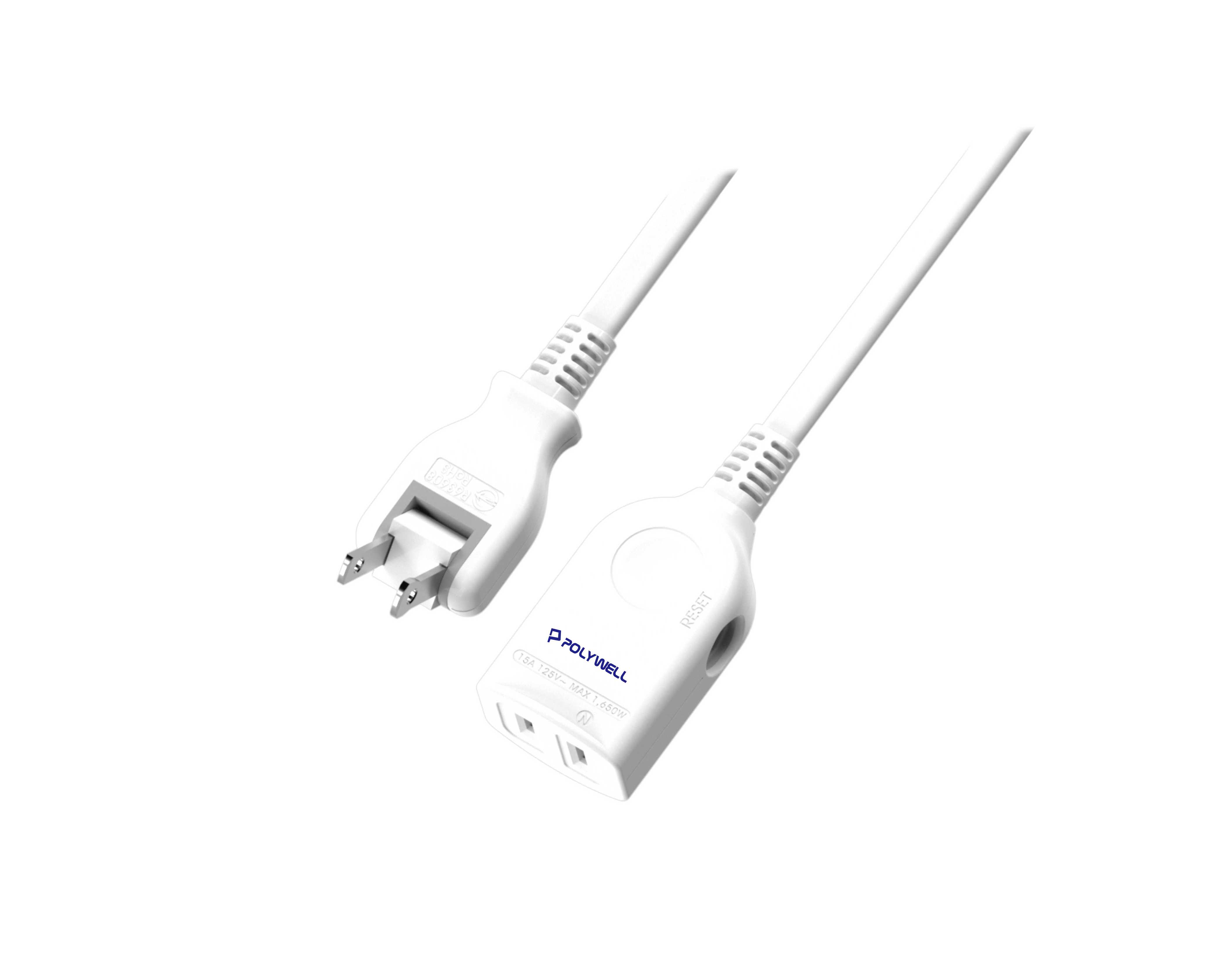 延長用電源線組(2P)
