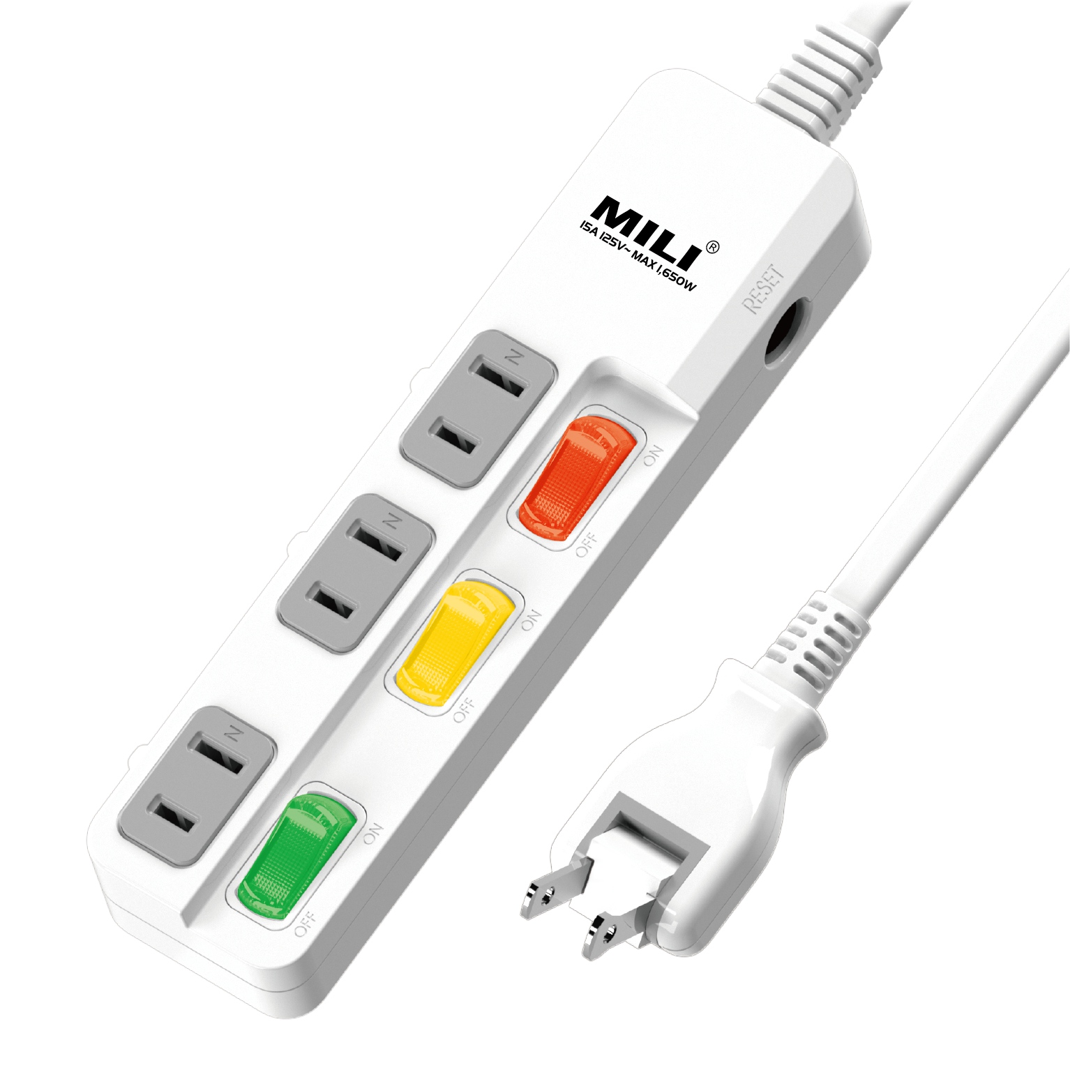 延長用電源線組(2P)