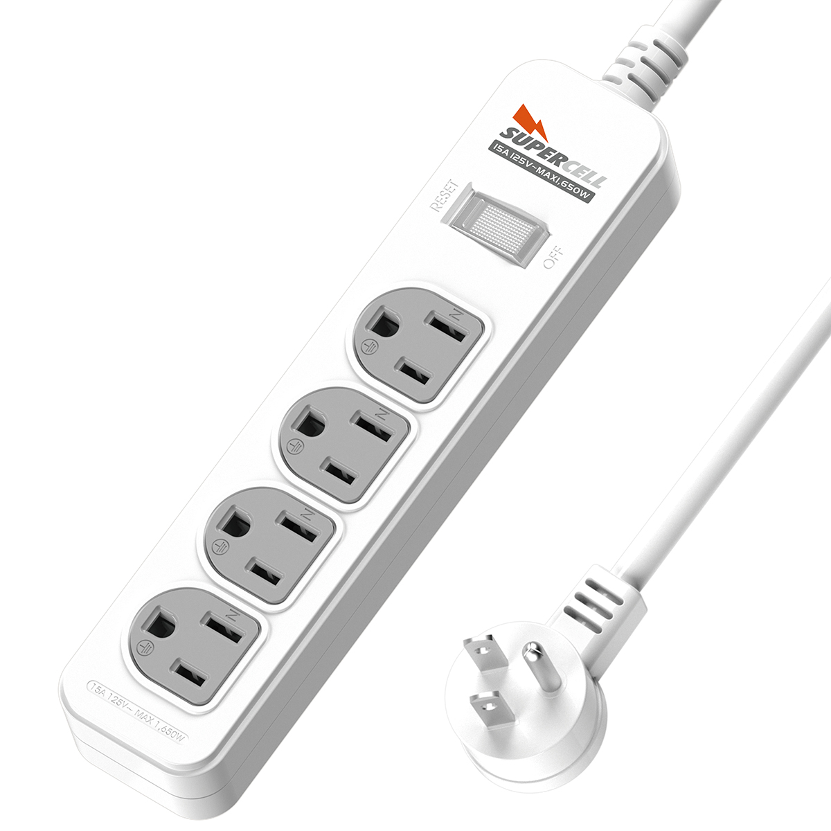 延長用電源線組(2P+E)