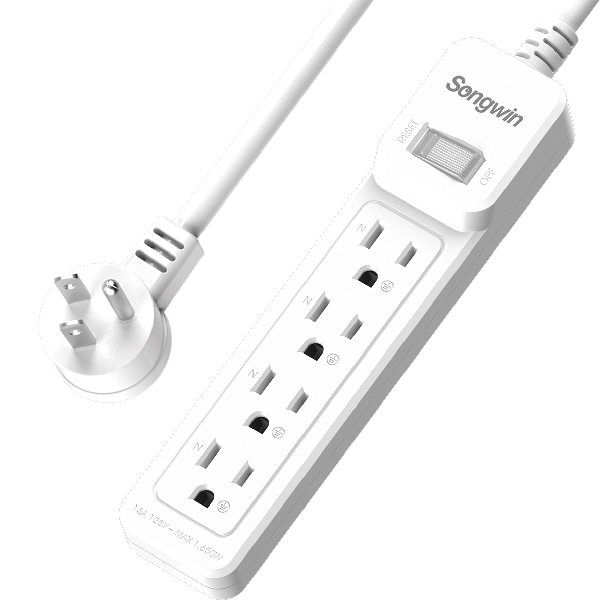 延長用電源線組(2P+E)