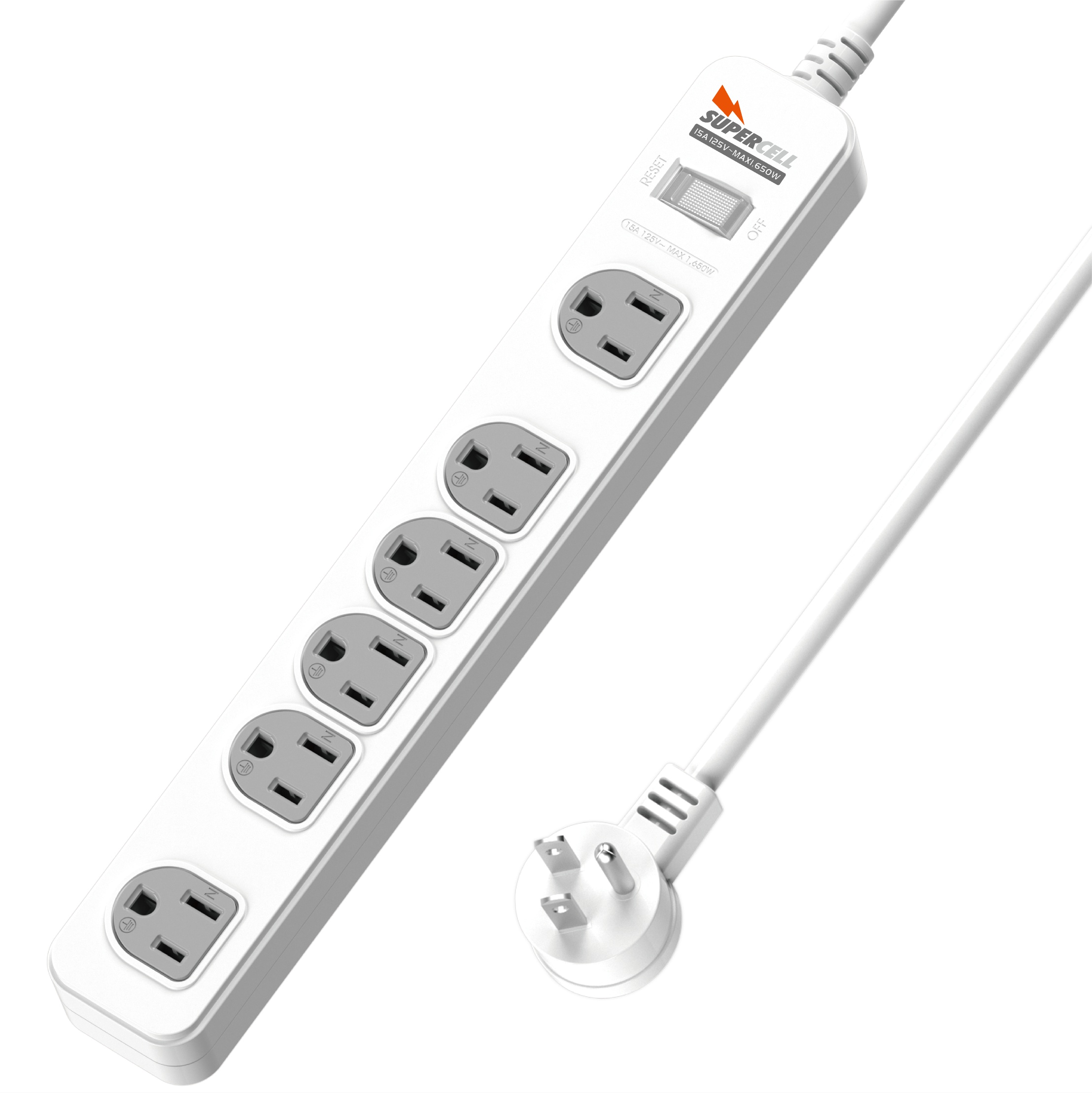 延長用電源線組(2P+E)
