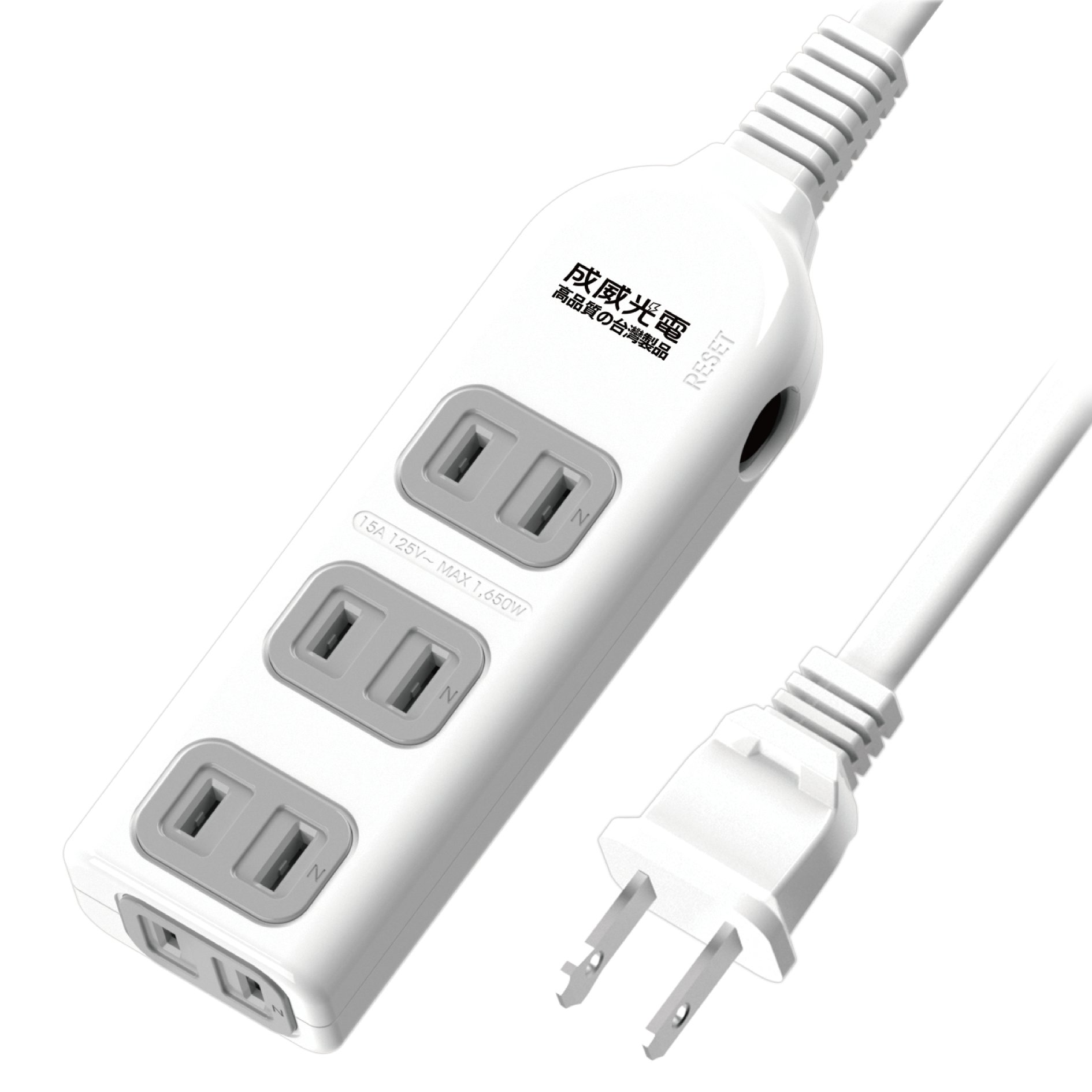 延長用電源線組(2P)
