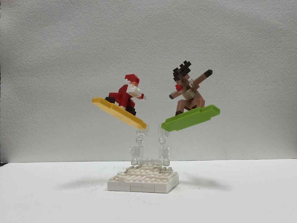 聖誕系列-滑雪大PK
