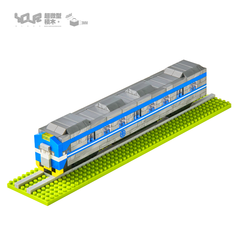 超微型積木系列–電聯車(EMU600)