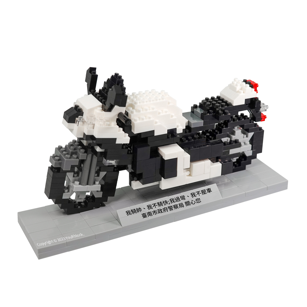 重型機車  微型積木禮盒