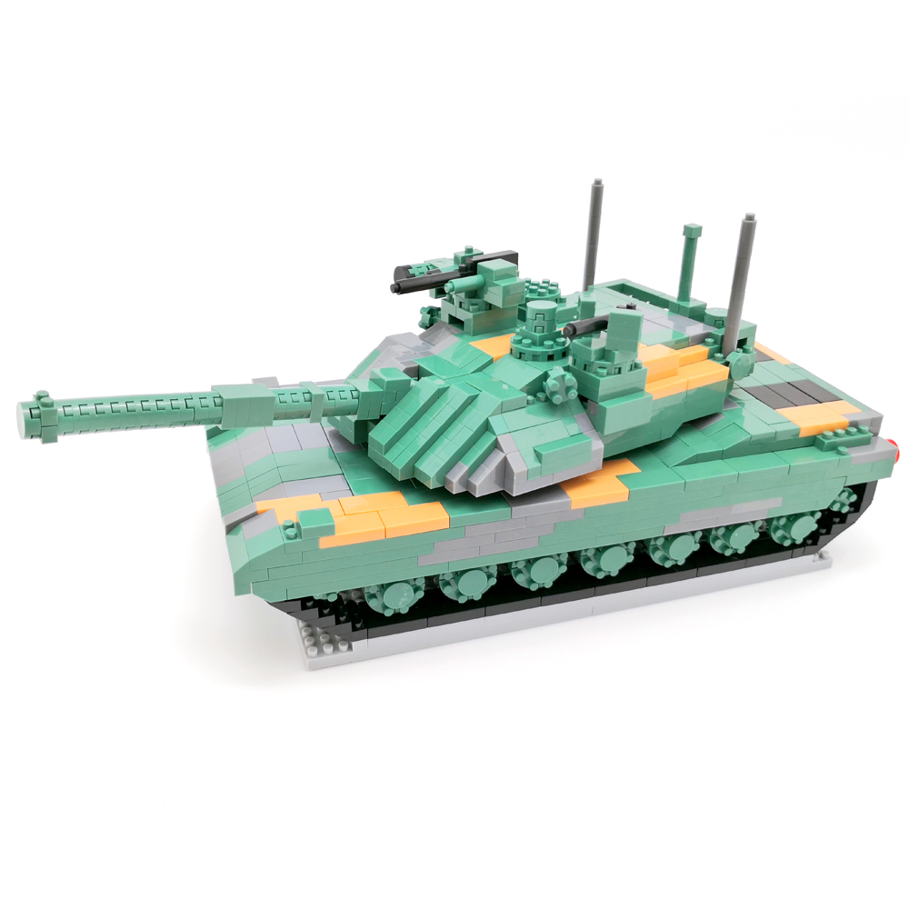M1A2戰車微型積木禮盒