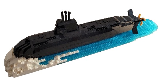 海鯤號潛艦 微型積木禮盒