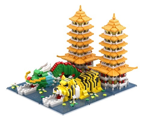 大組龍虎塔