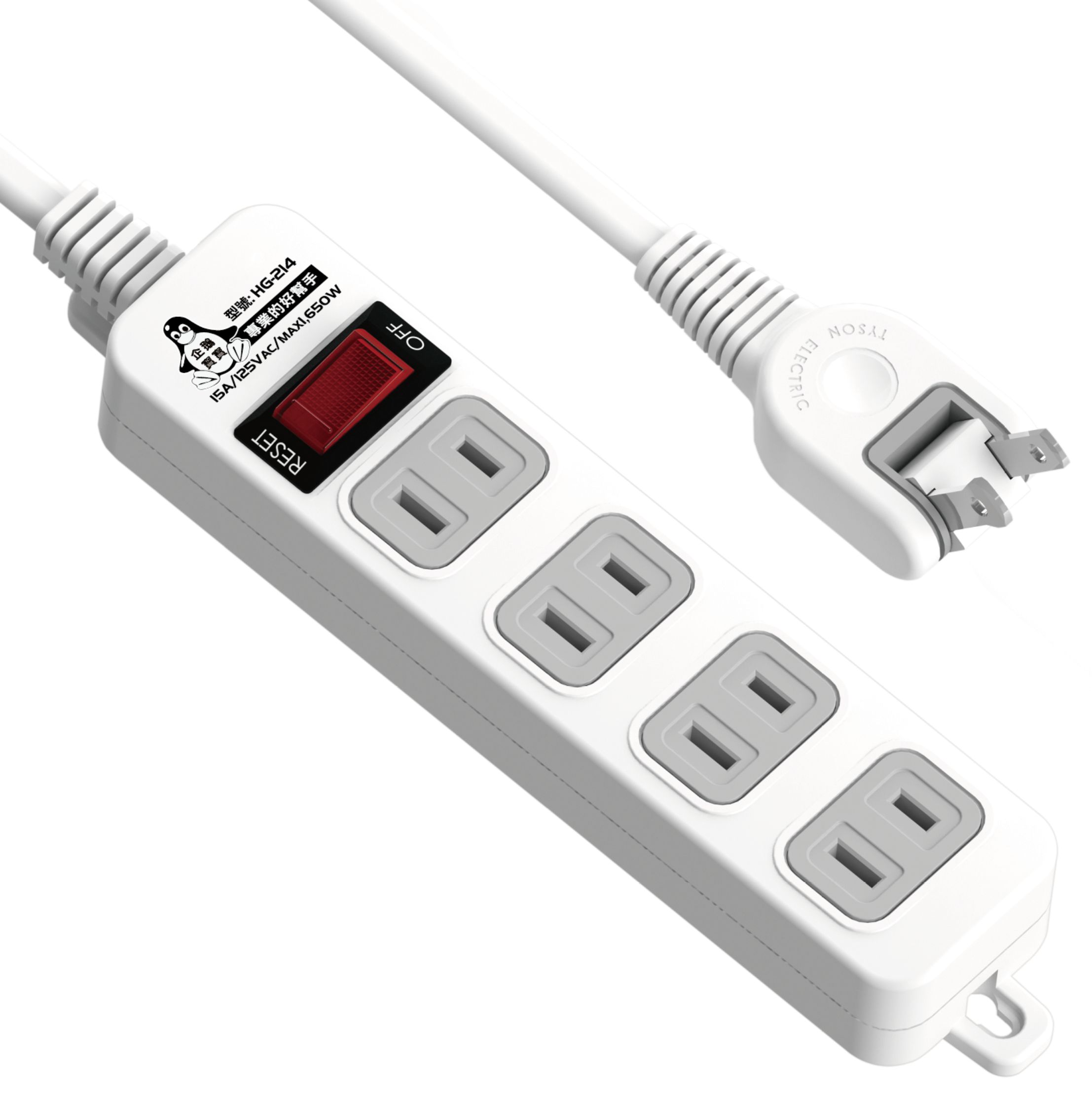延長用電源線組
