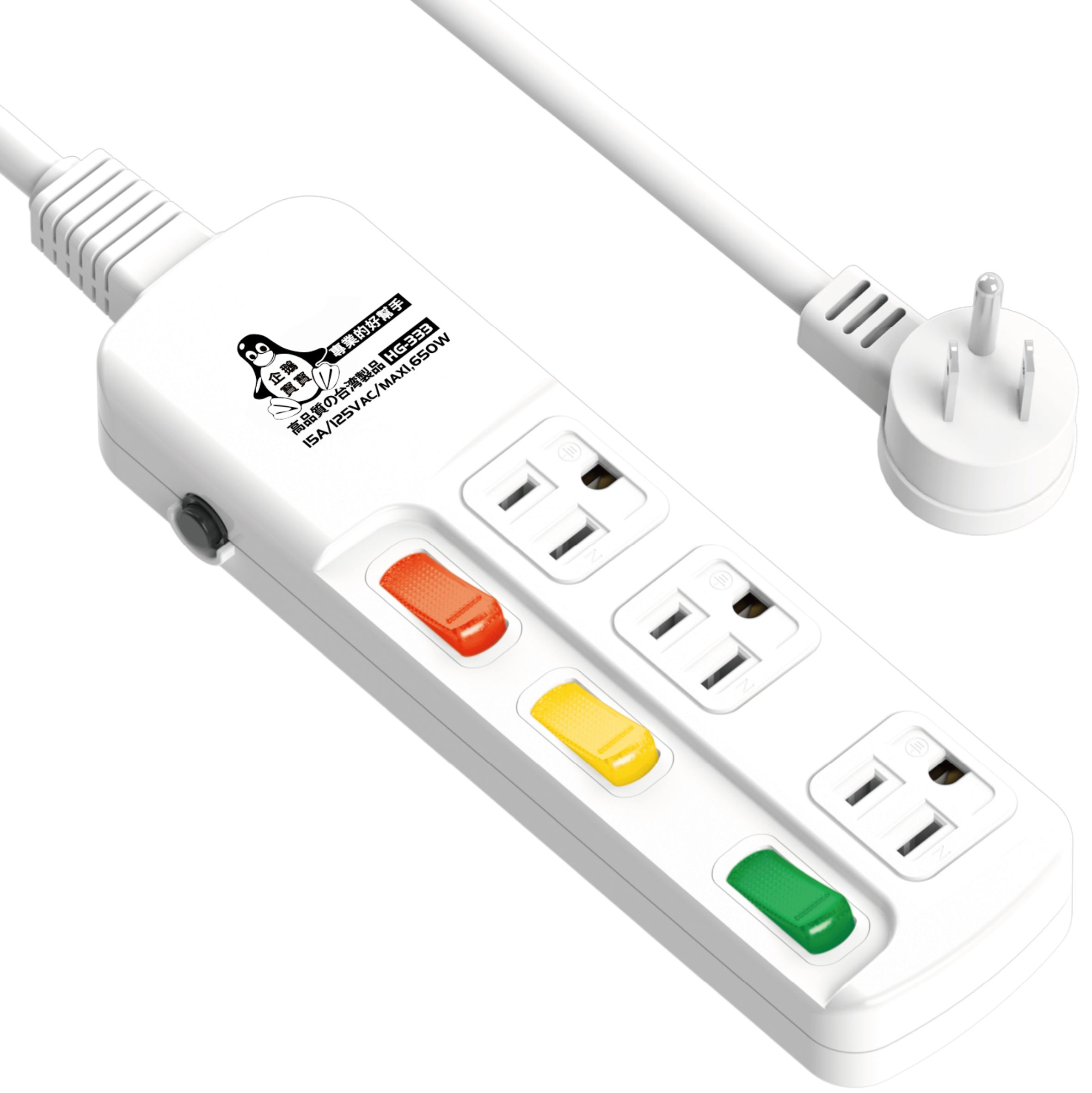 延長用電源線組