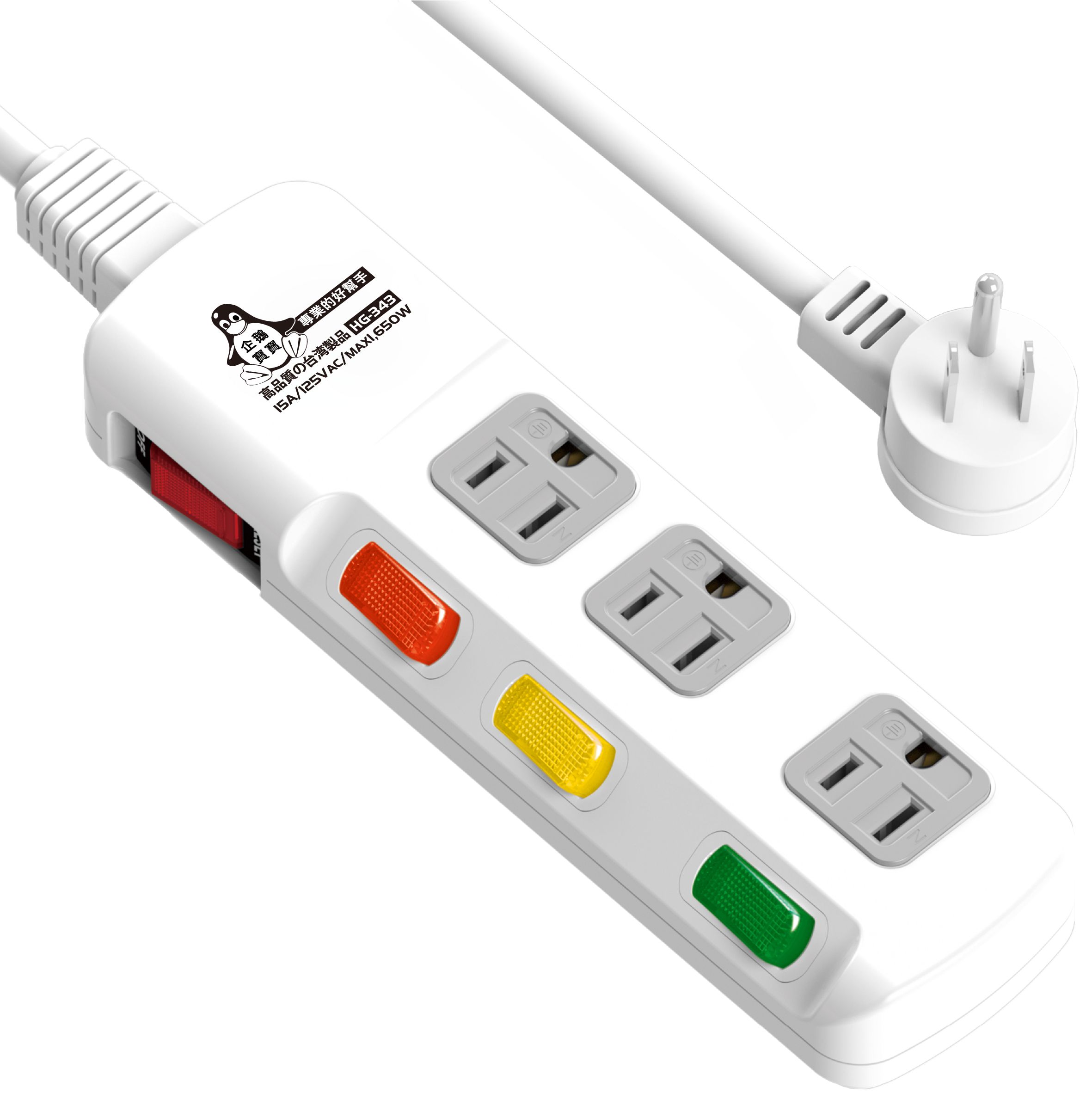 延長用電源線組