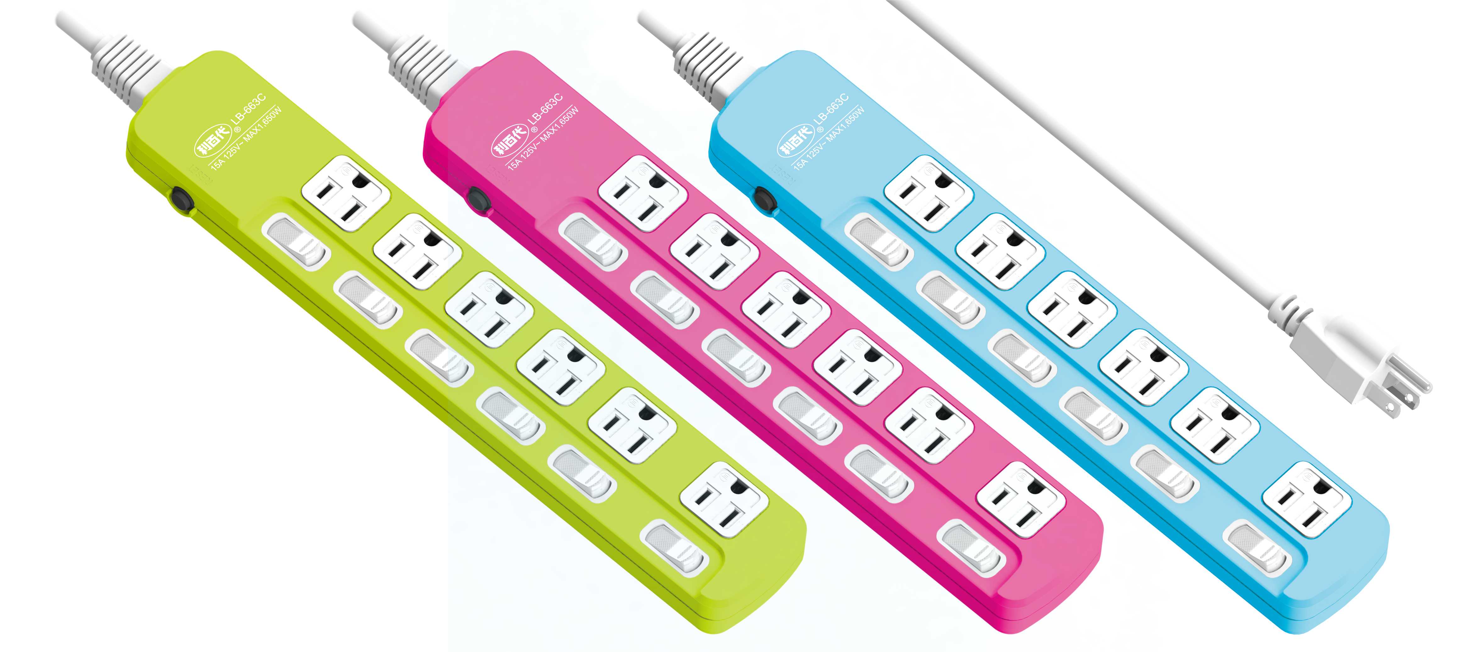 延長用電源線組