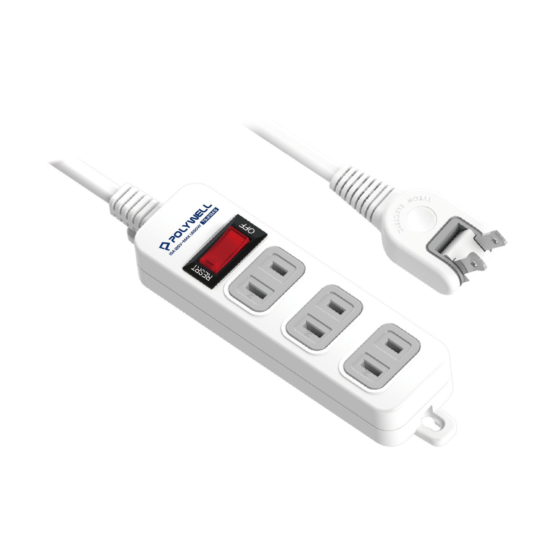 延長用電源線組(2P)