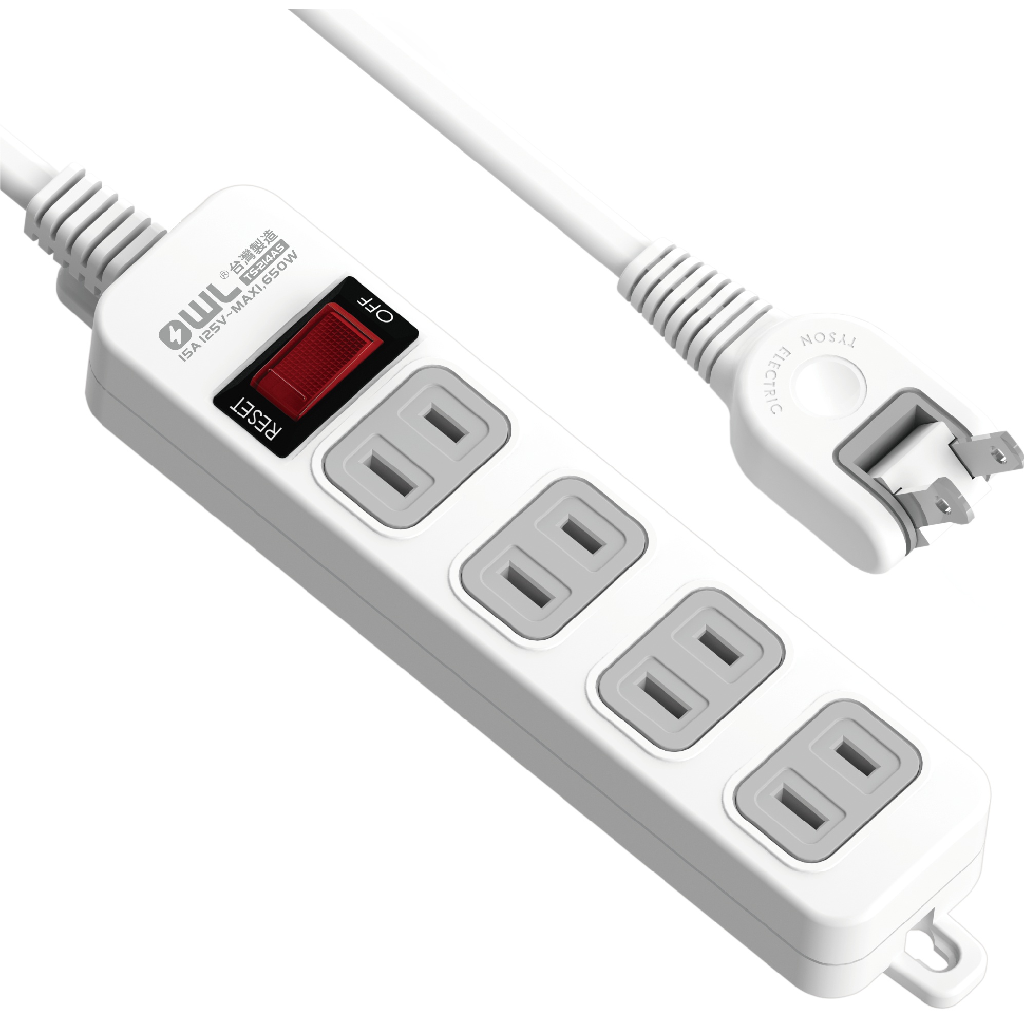 延長用電源線組(2P)
