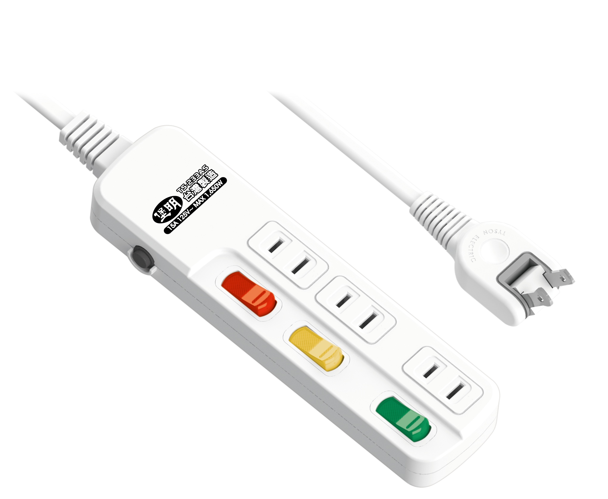 延長用電源線組(2P)
