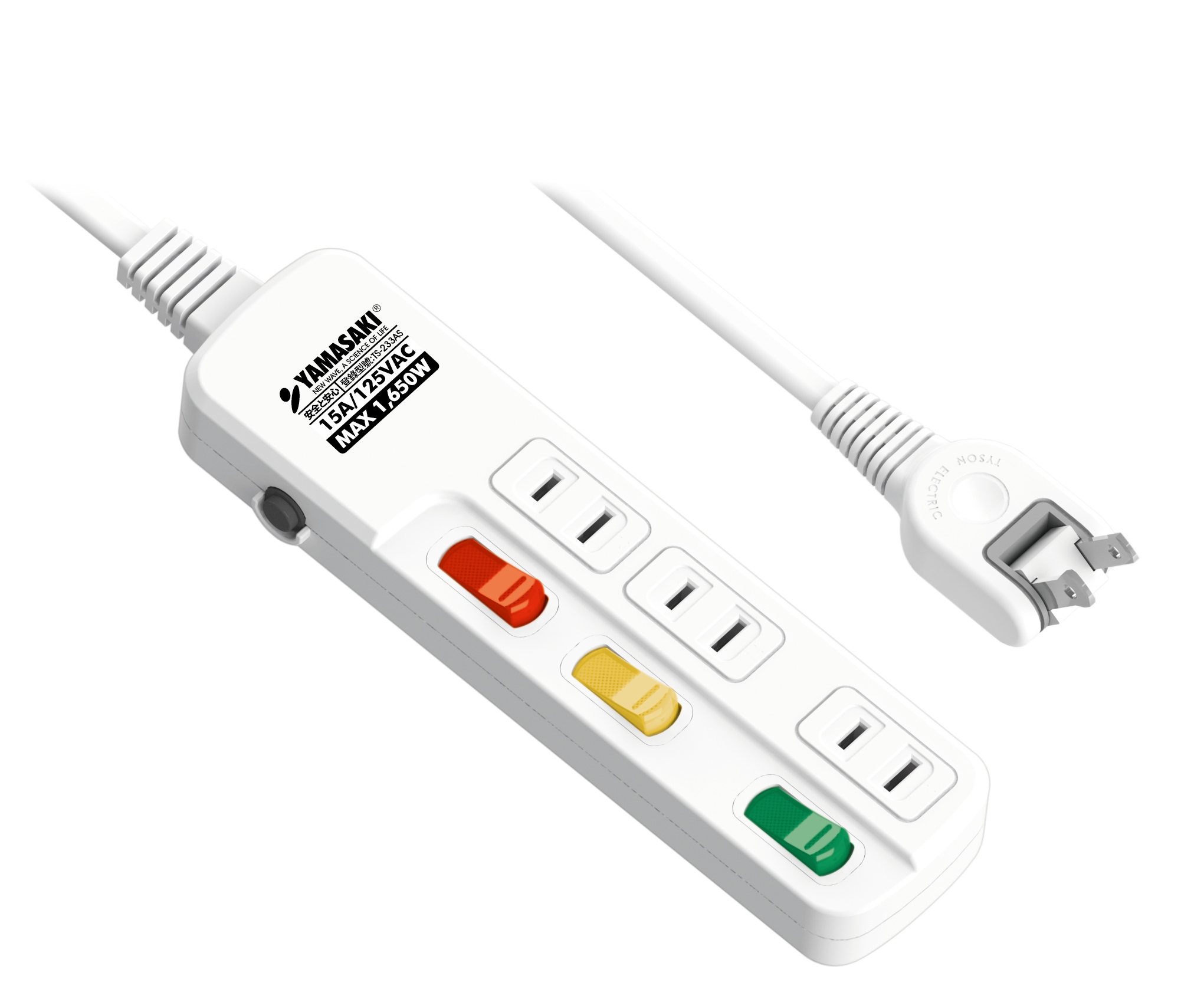 延長用電源線組(2P)