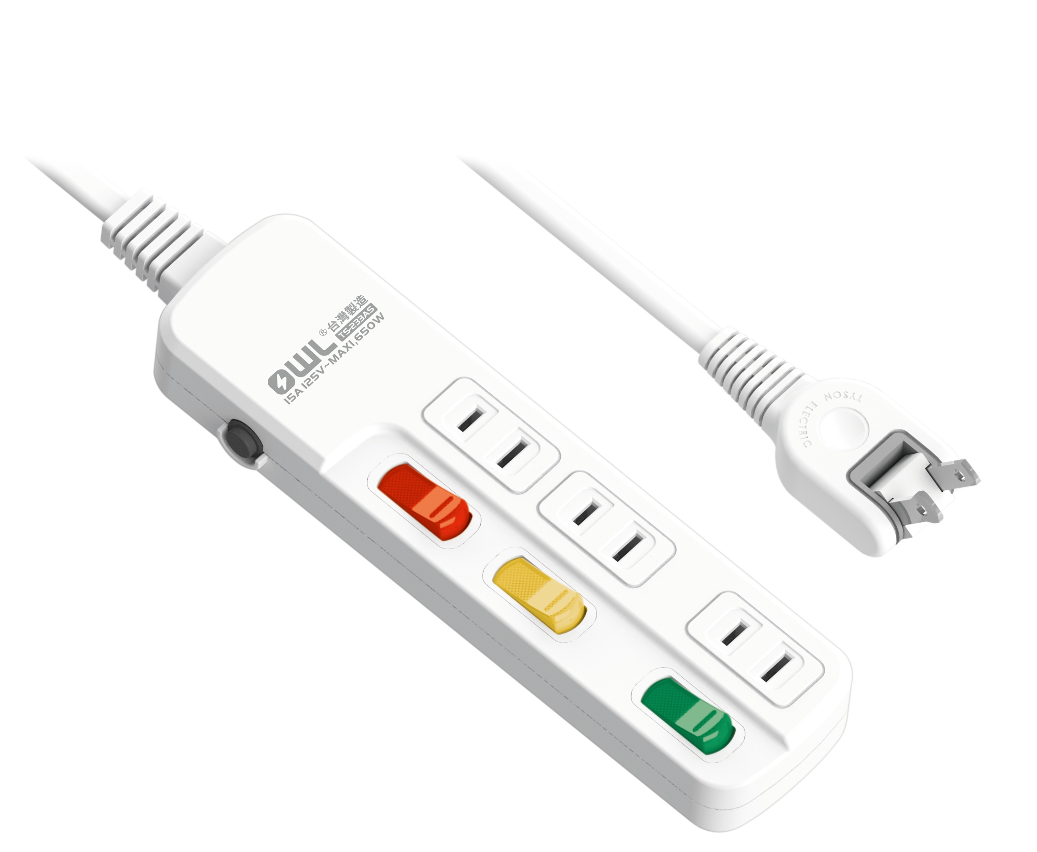 延長用電源線組(2P)