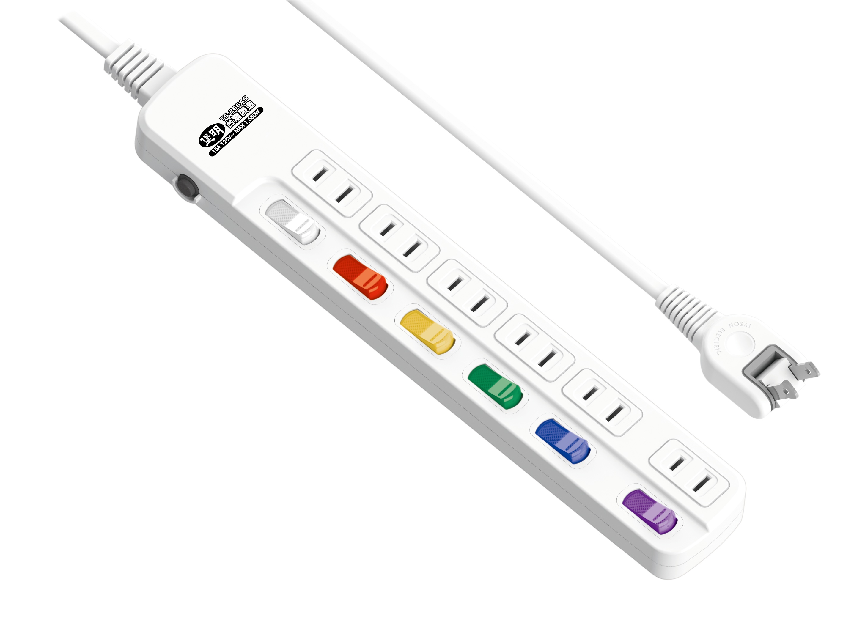 延長用電源線組(2P)