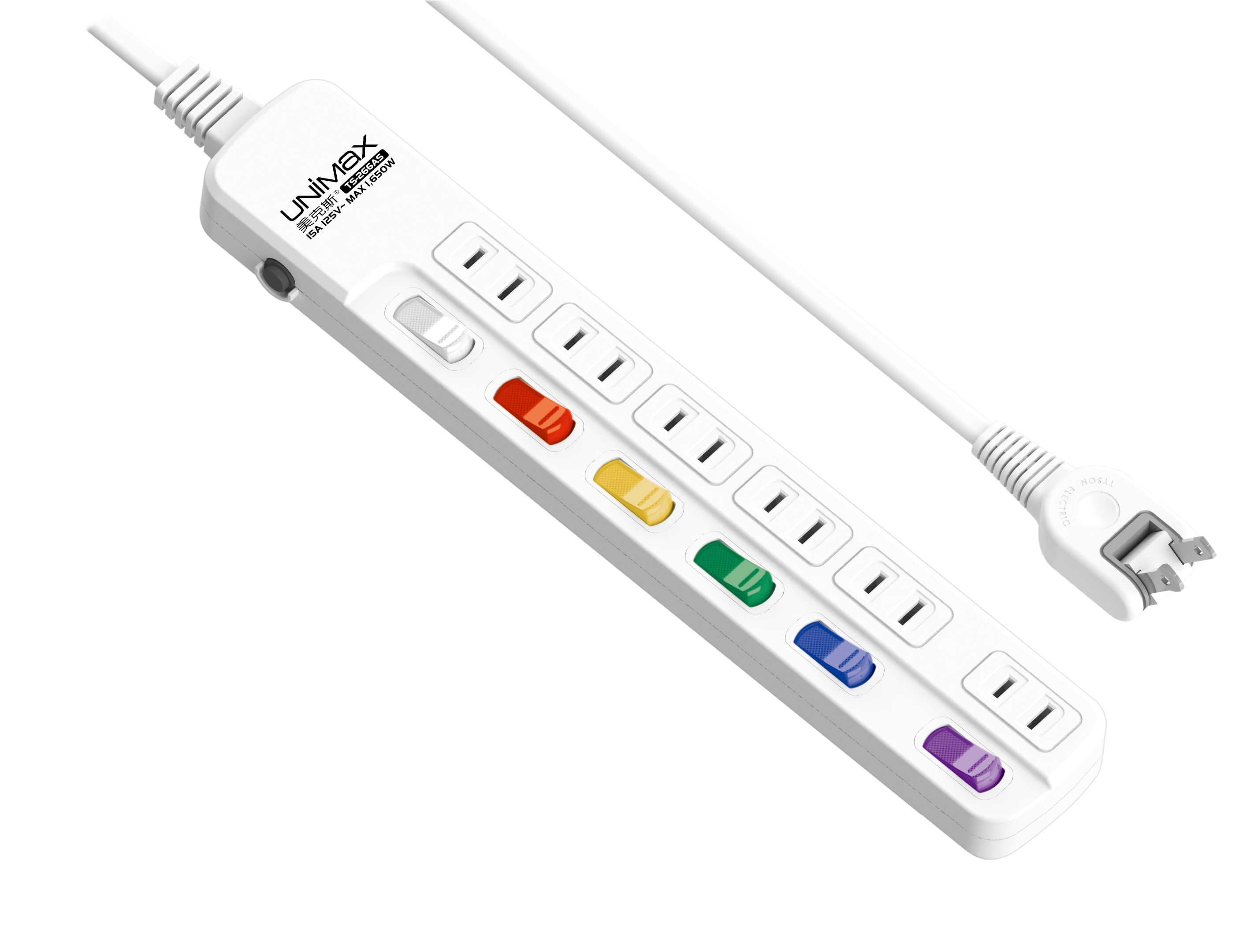 延長用電源線組(2P)