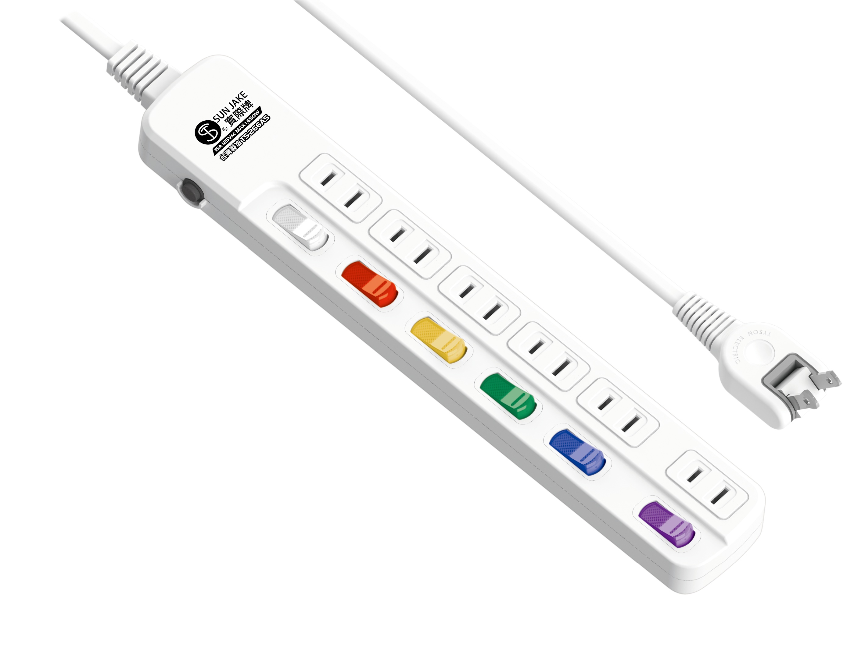 延長用電源線組(2P)