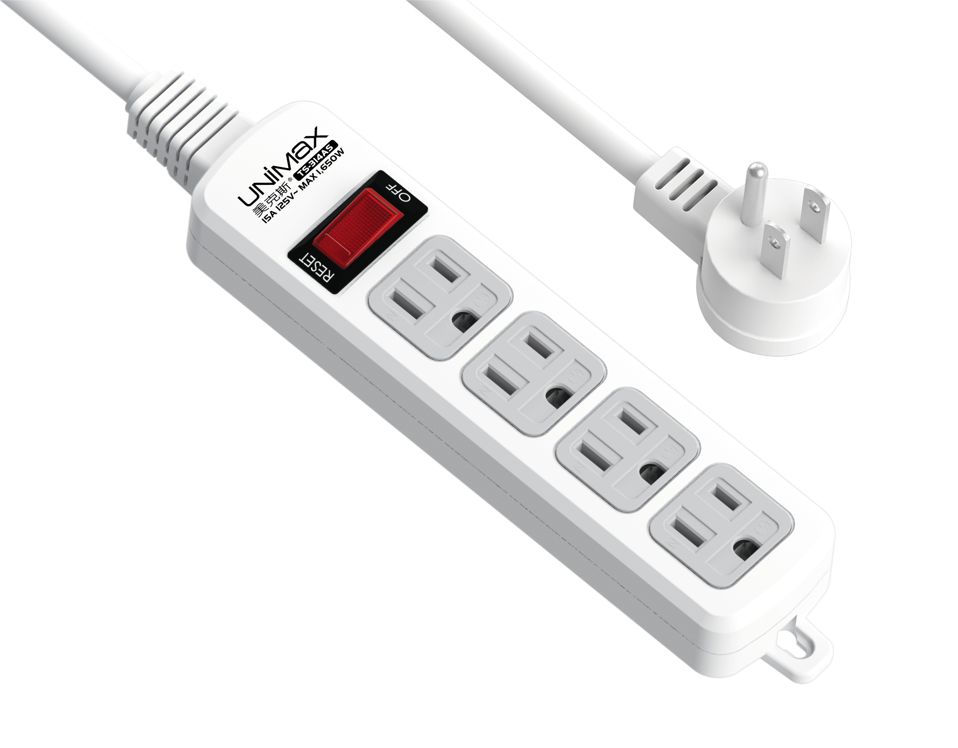 延長用電源線組(2P+E)