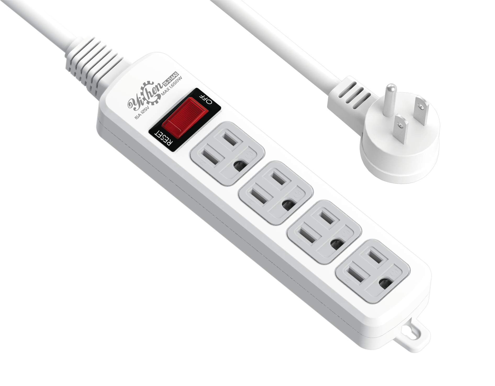 延長用電源線組(2P+E)