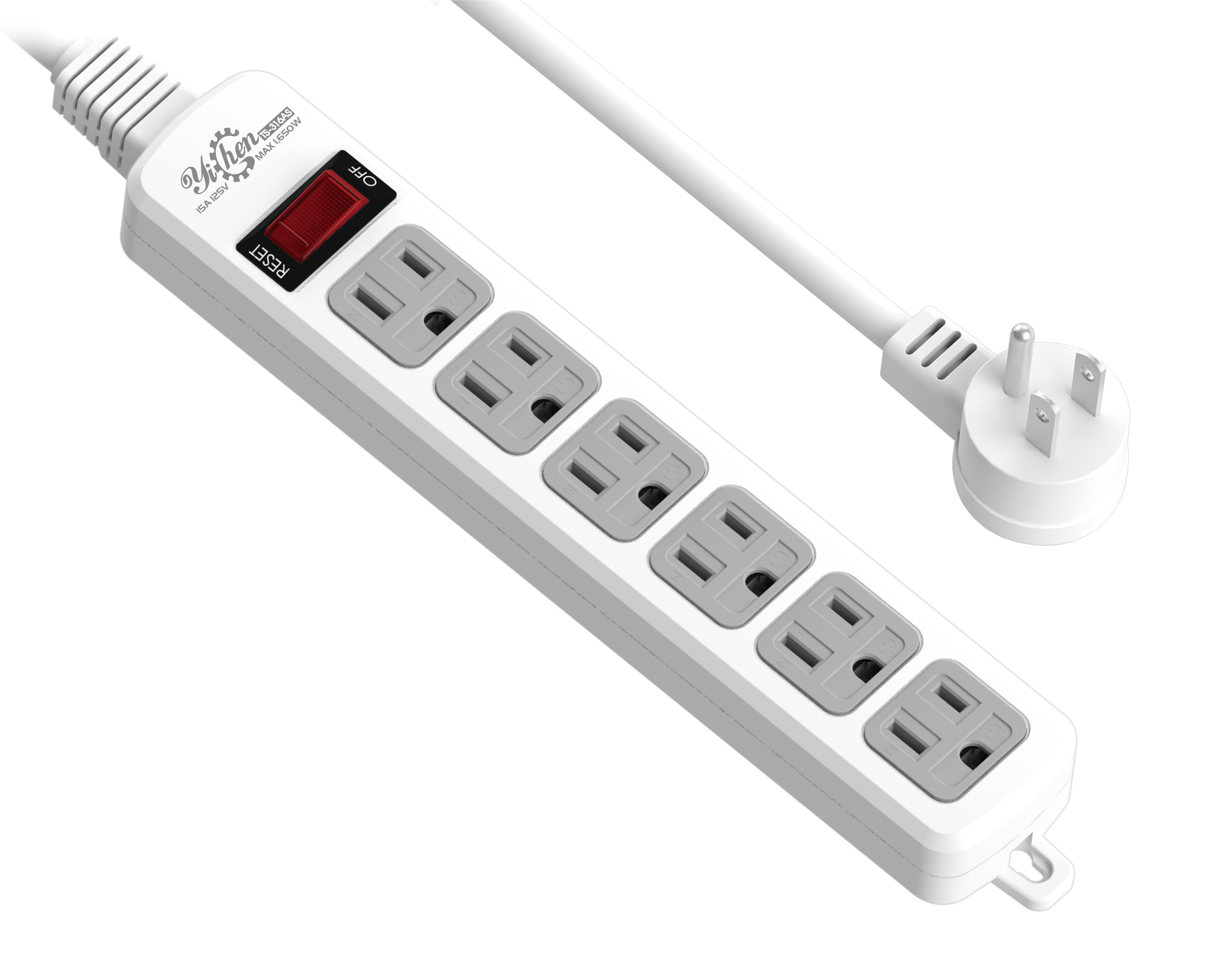 延長用電源線組(2P+E)
