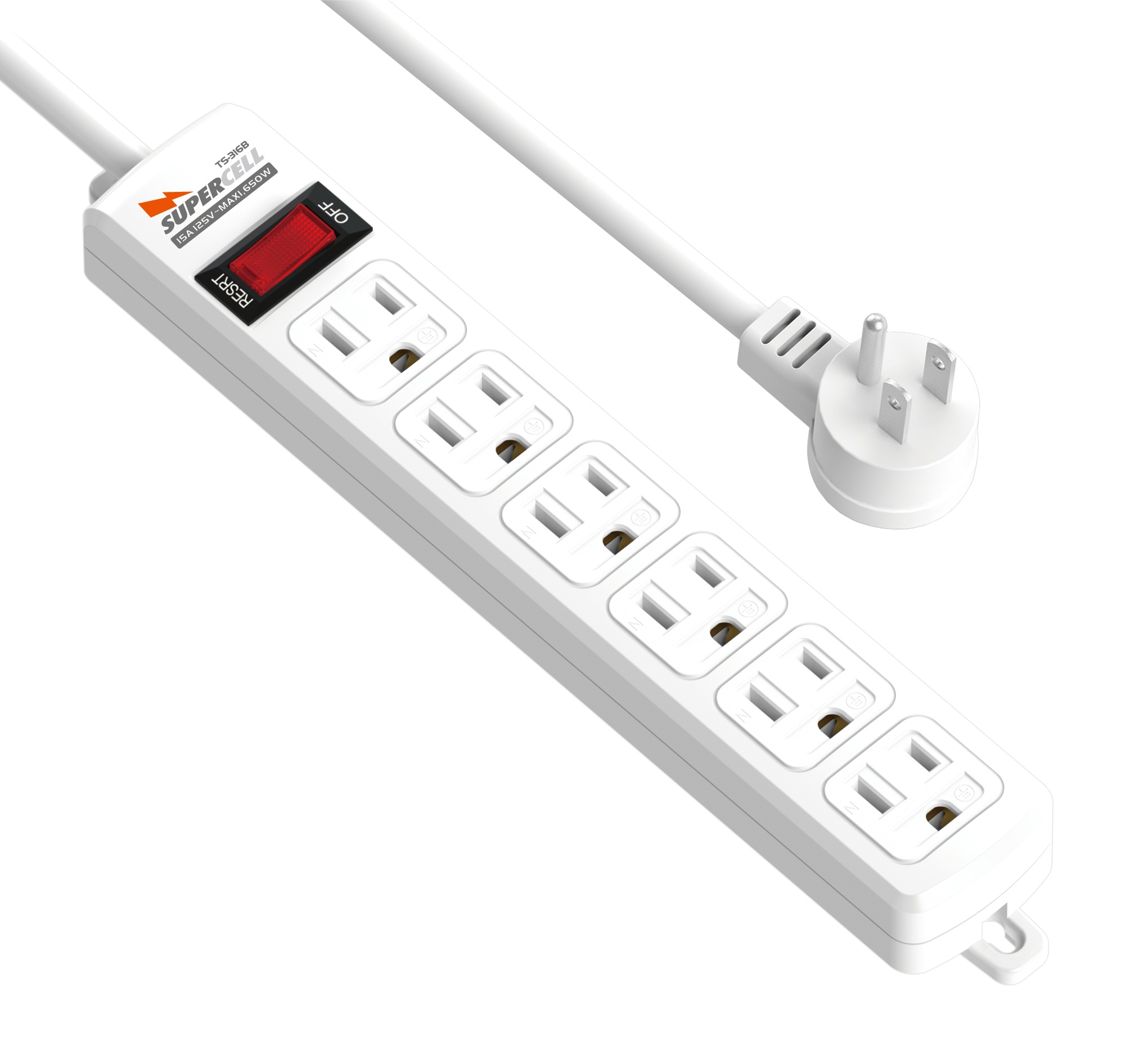 延長用電源線組(2P+E)