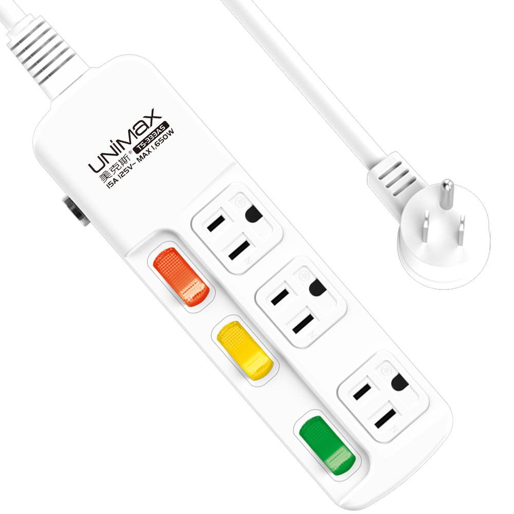 延長用電源線組(2P+E)