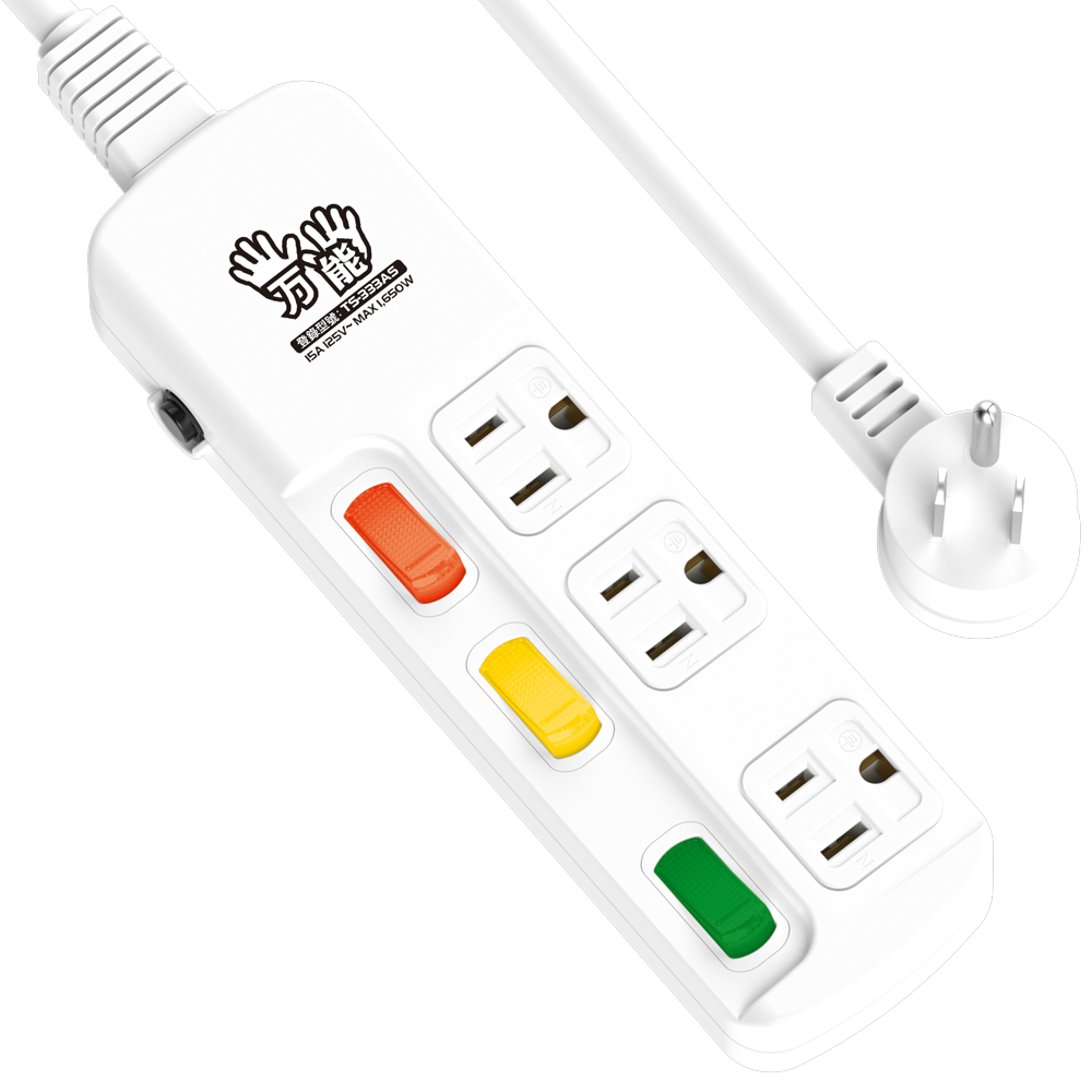 延長用電源線組(2P+E)