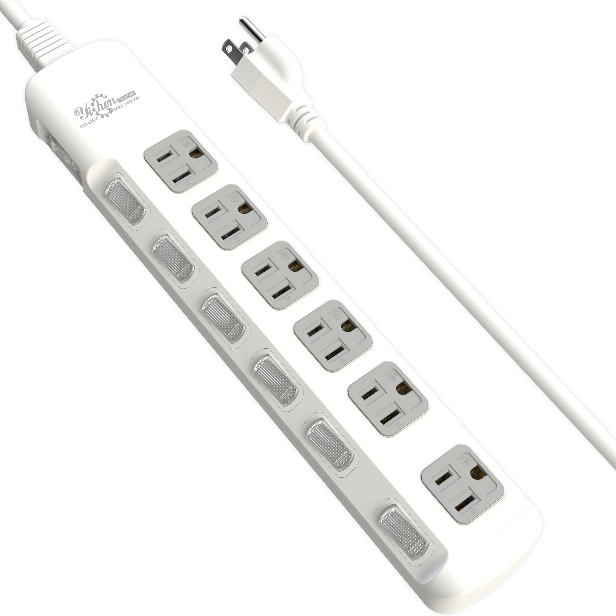 延長用電源線組(2P+E)